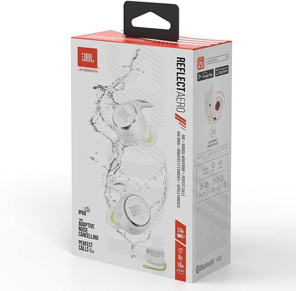 JBL Reflect Aero Kablosuz Kulakiçi Kulaklık - Beyaz