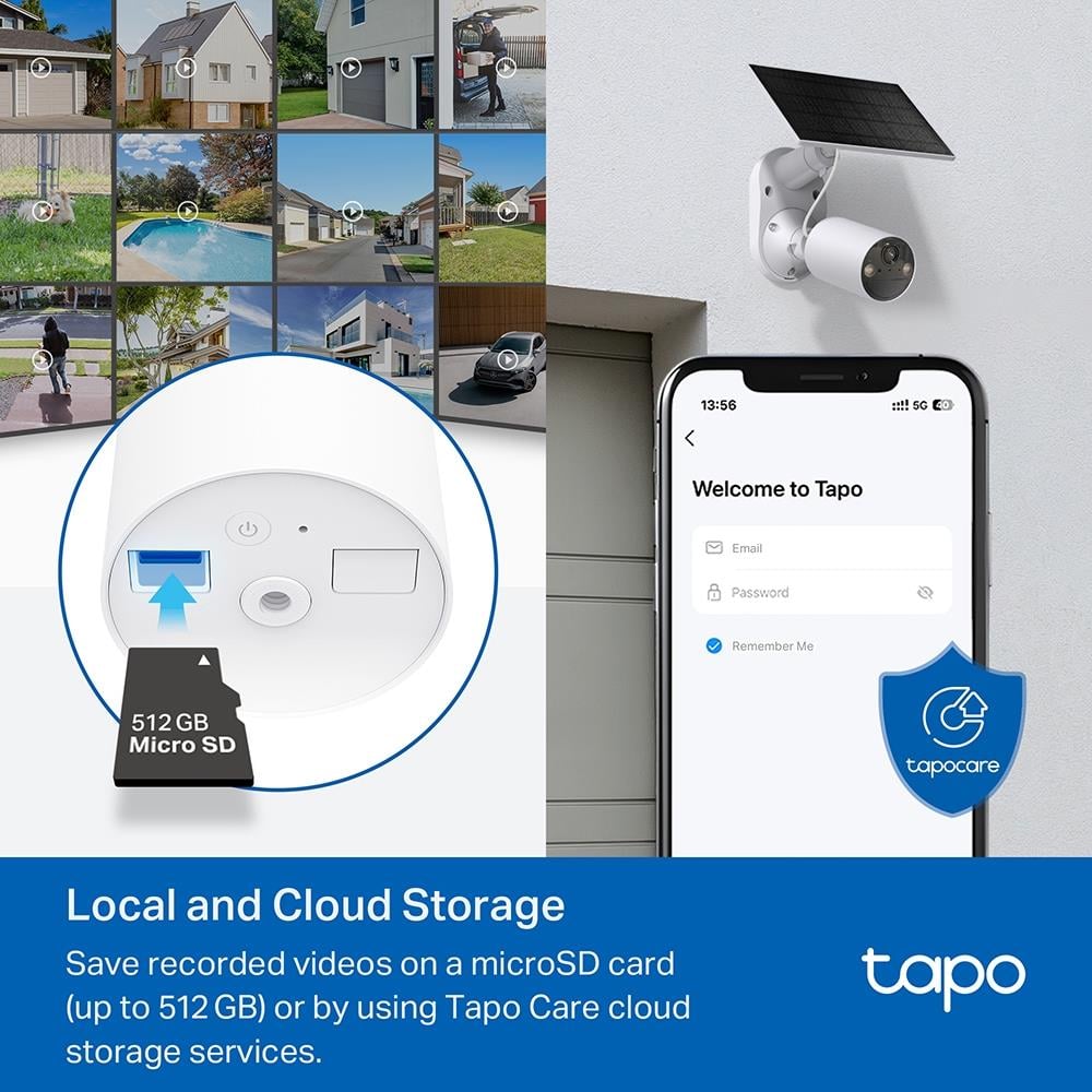 TP-Link Tapo C410 KIT Güneş Enerjili 2K 3MP Akıllı Kablosuz Güvenlik Kamerası Kiti