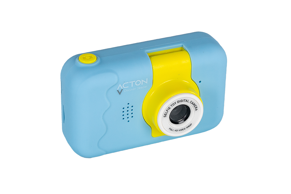 Acton Çocuk Dijital Fotoğraf Makinesi - Mavi
