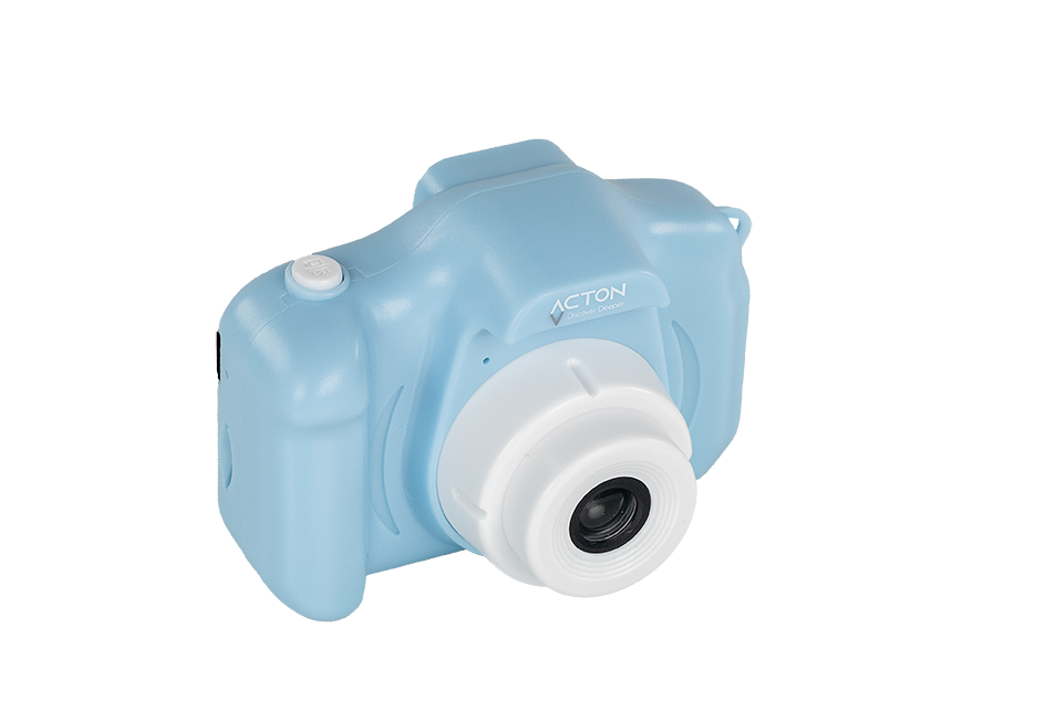 Acton Full HD Dijital Çocuk Fotoğraf Makinesi - Mavi