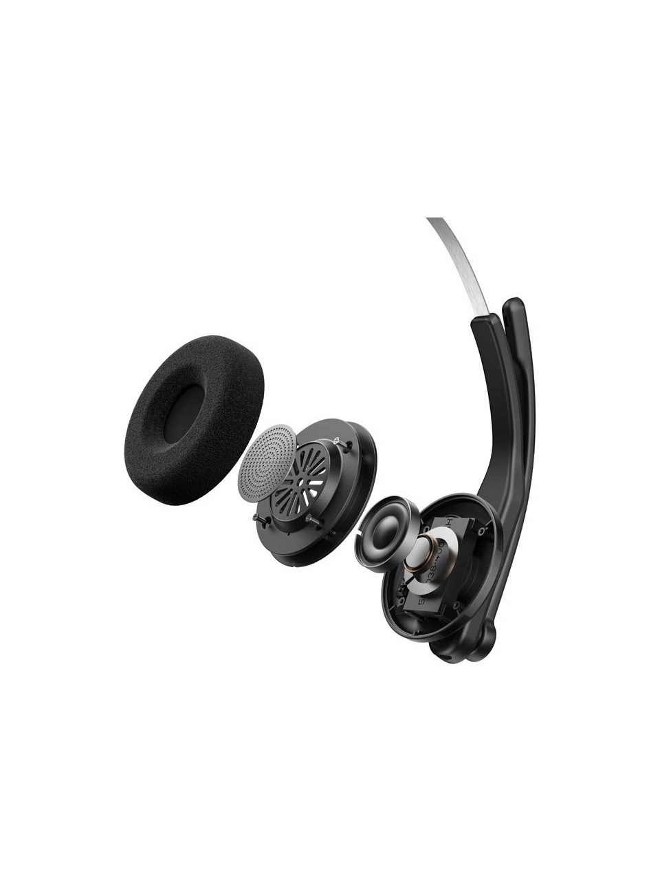 Edifier CC300 Bluetooth 6.0 Kablosuz Mono Çağrı Merkezi Kulaklığı – Usb-C Dongle, Aı Mikrofon Noise Cancelling, 36 Saat Konuşma - Siyah