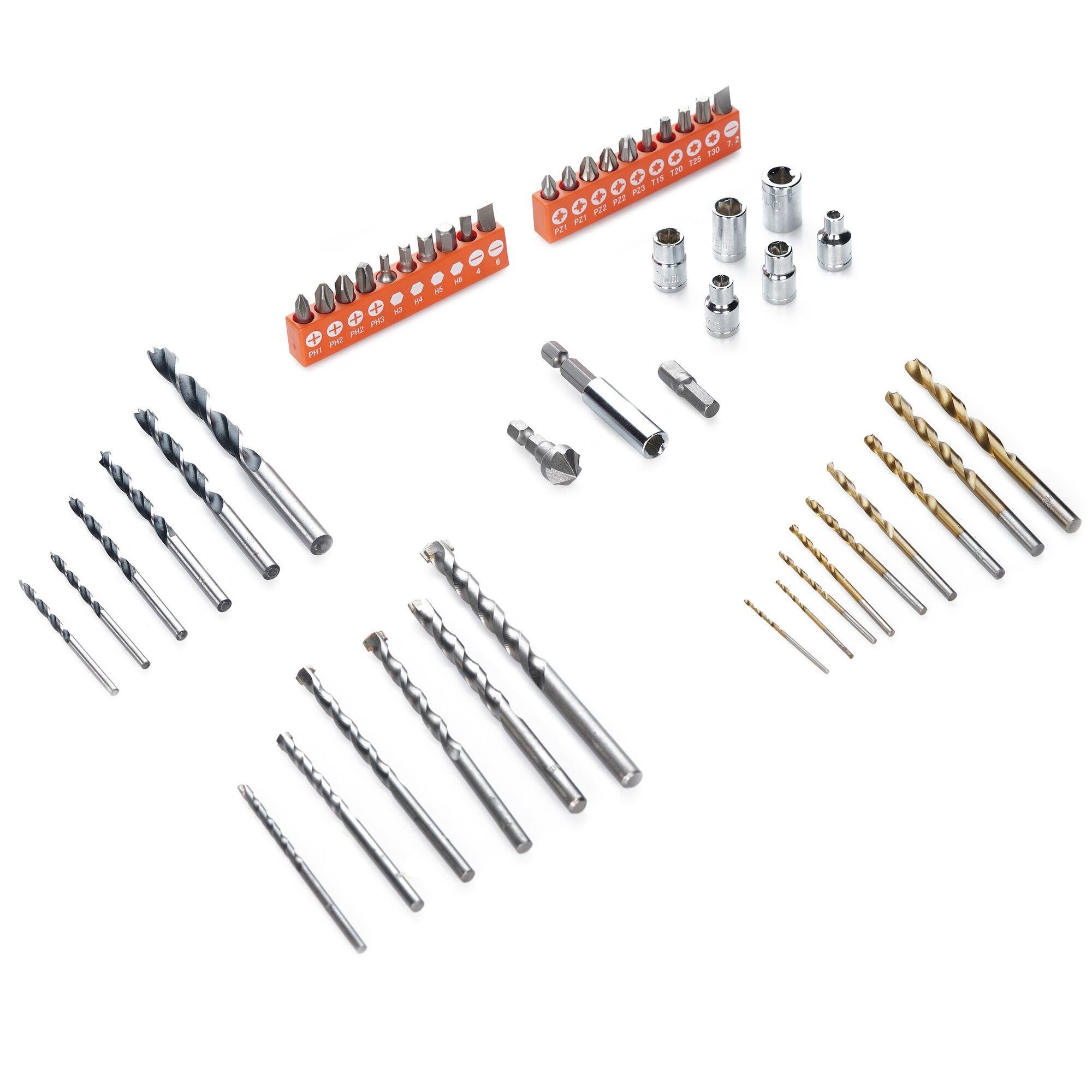 Black&Decker Delme ve Vidalama Uç Seti 50 Parça - A7188-XJ