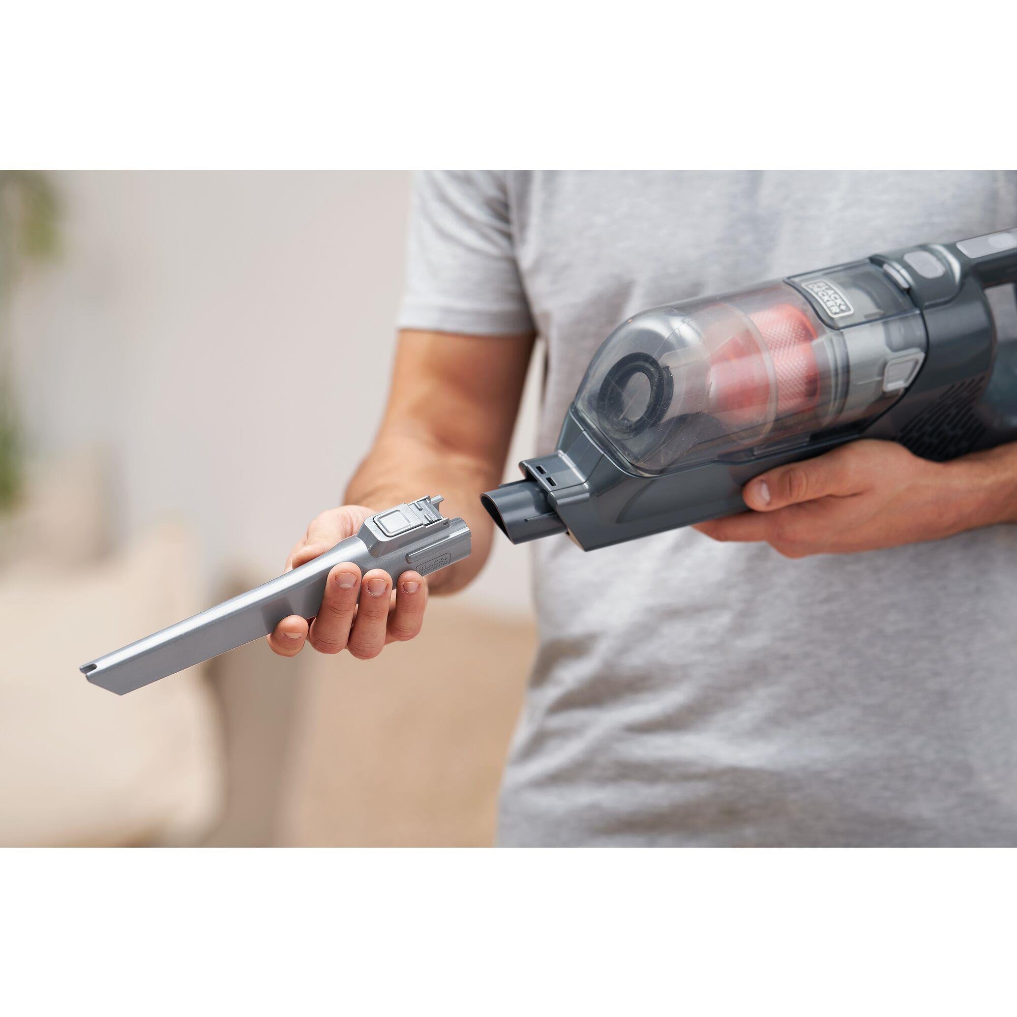 Black&Decker 18V Şarjlı Dikey Süpürge - BHFEA18D1-QW