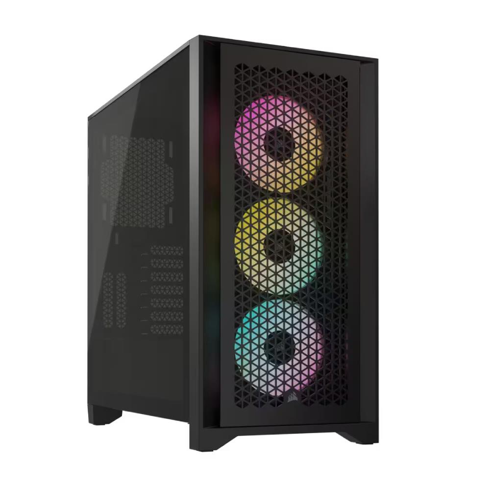 Corsair iCUE 4000D RGB AIRFLOW RM850E 850W 80+ GOLD ATX 3.0 Tempered Glass ATX Mid Tower Kasa Siyah CC-9020151-EU