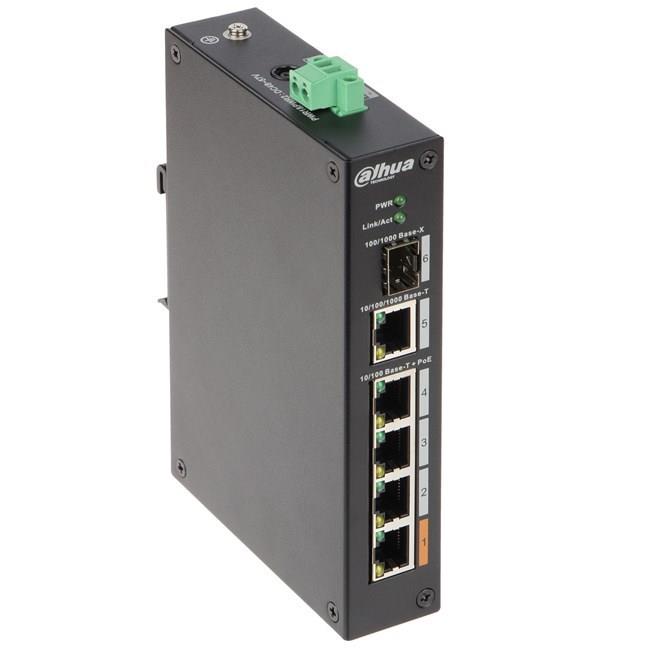 Dahua 4 Port 100Mbps PoE (PFS3106-4ET-60)