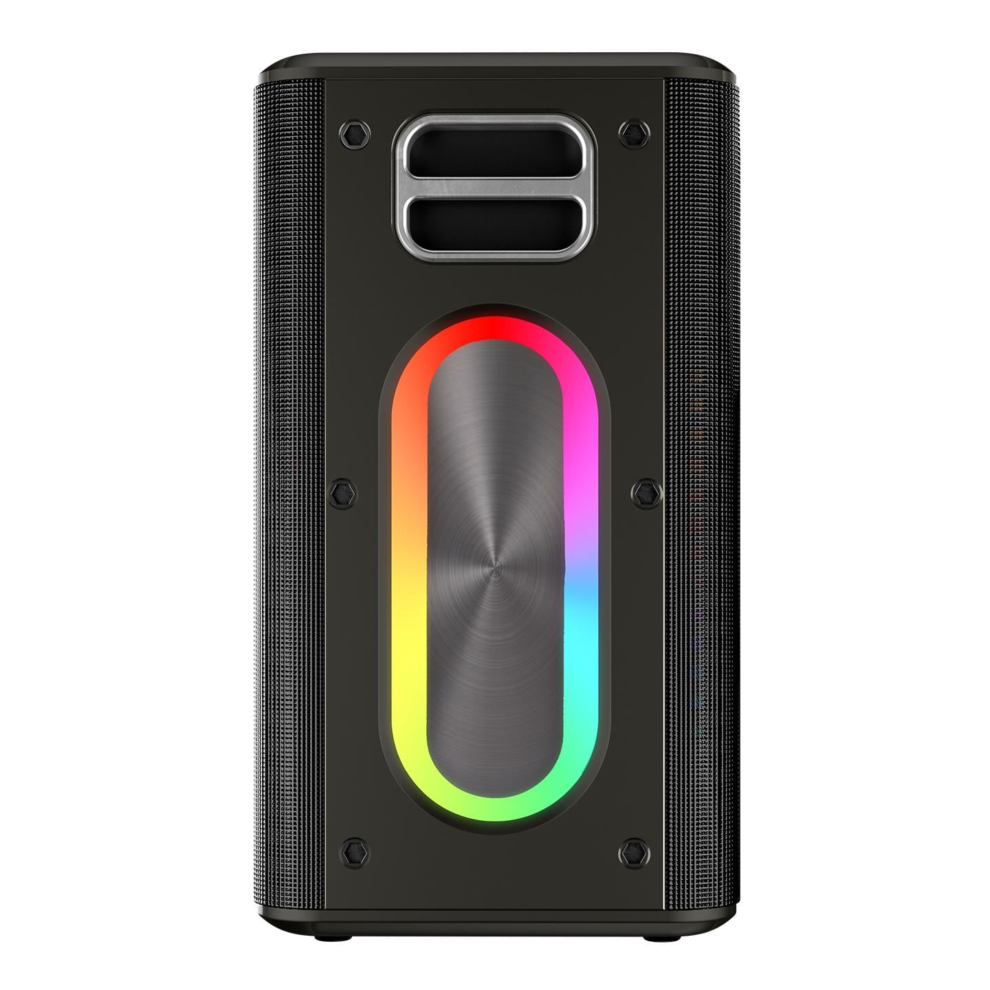 MICROLAB M60 Vega 15000mAh Batarya 10W*2 + 40W*2 100W 2 Wireless Mikrofonlu Siyah Gri Usb + Tf Kart