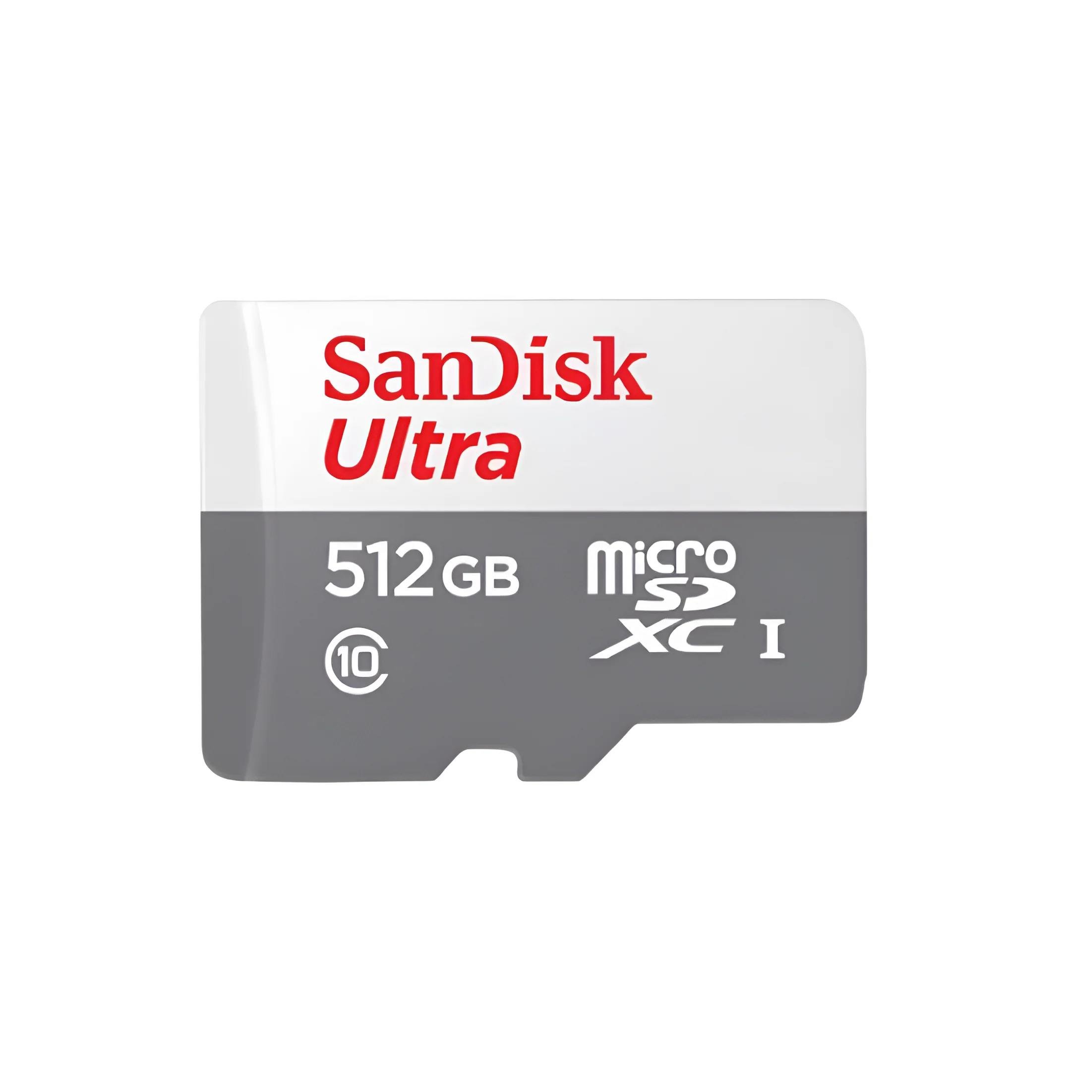 Sandisk 512GB 100 MB/S Micro SD Hafıza Kartı (SDSQUNR-512G-GN3MN)