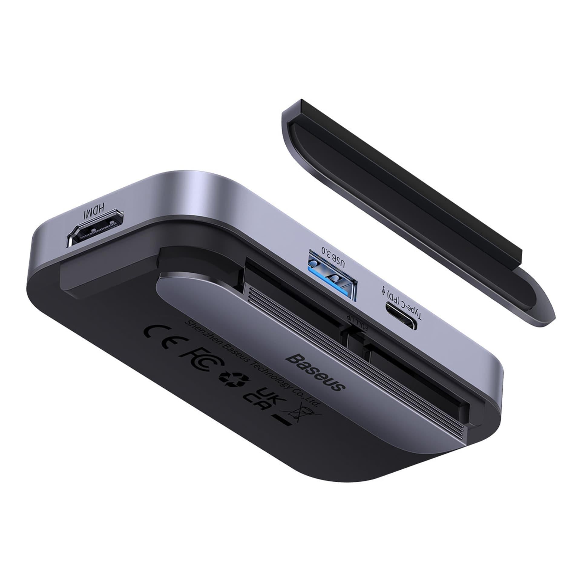Baseus PadJoy Series 4in1 Hub USB-C to USB 3.0 + HDMI + USB-C PD + 3.5mm jack