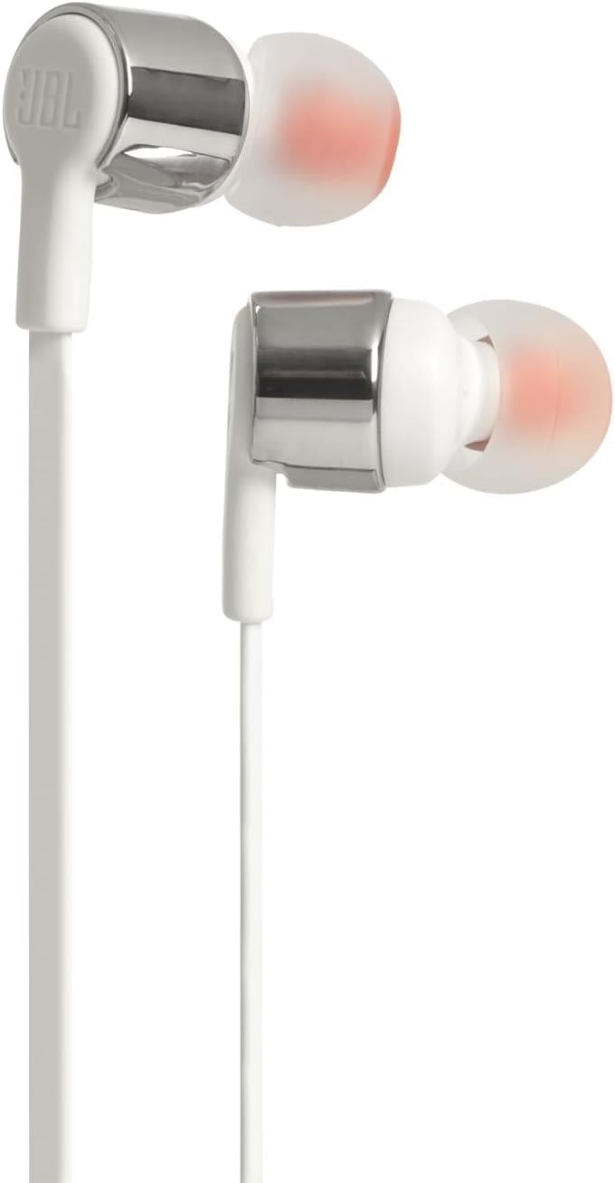 JBL T210 Siyah Kablolu Mikrofonlu Kulak İçi Kulaklık, Gri