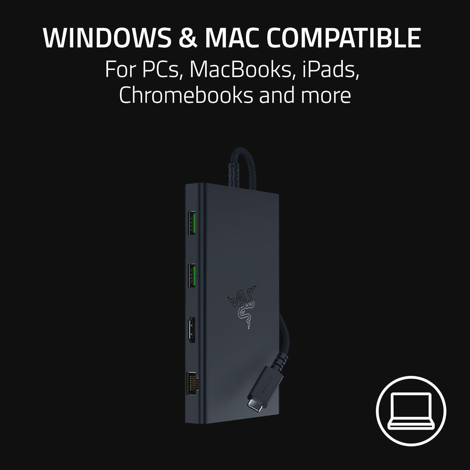 Razer Usb-C Dock 11in1 Siyah