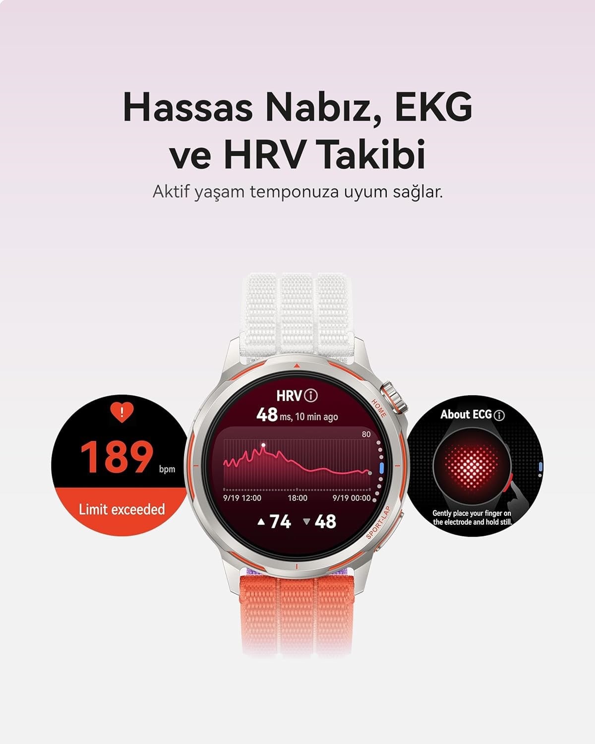 HUAWEI WATCH GT Runner 2 Akıllı Saat, Mavi