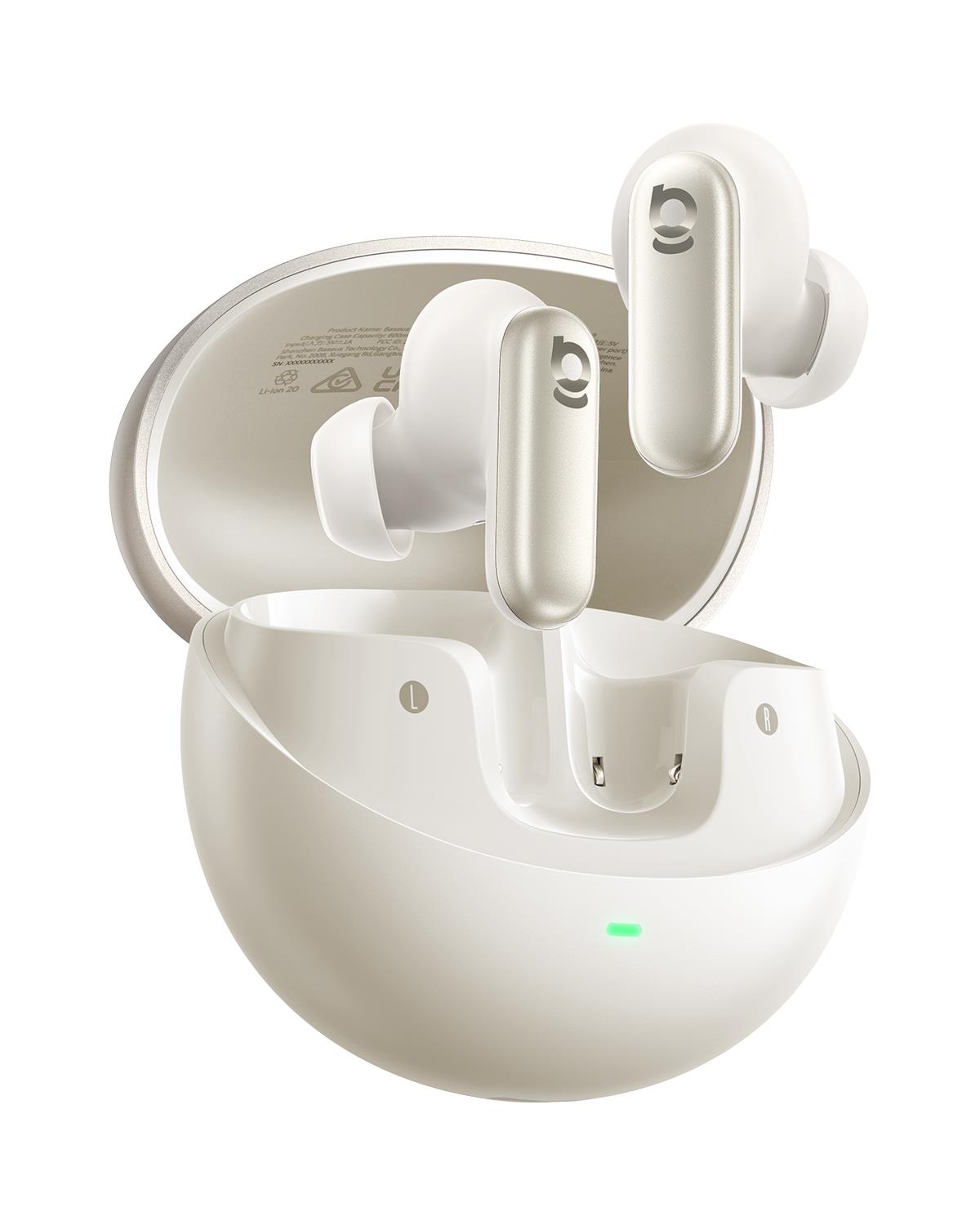 Baseus Inspire XP1 True Wireless Earphones Sounded By Bose - Beyaz