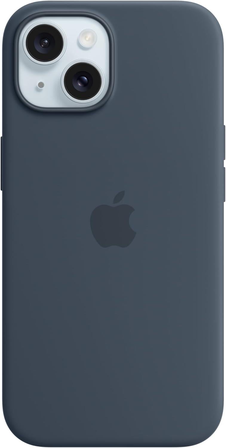 Apple iPhone 15 Plus MagSafe Silikon Kılıf F/Mavisi - MT123ZM/A

