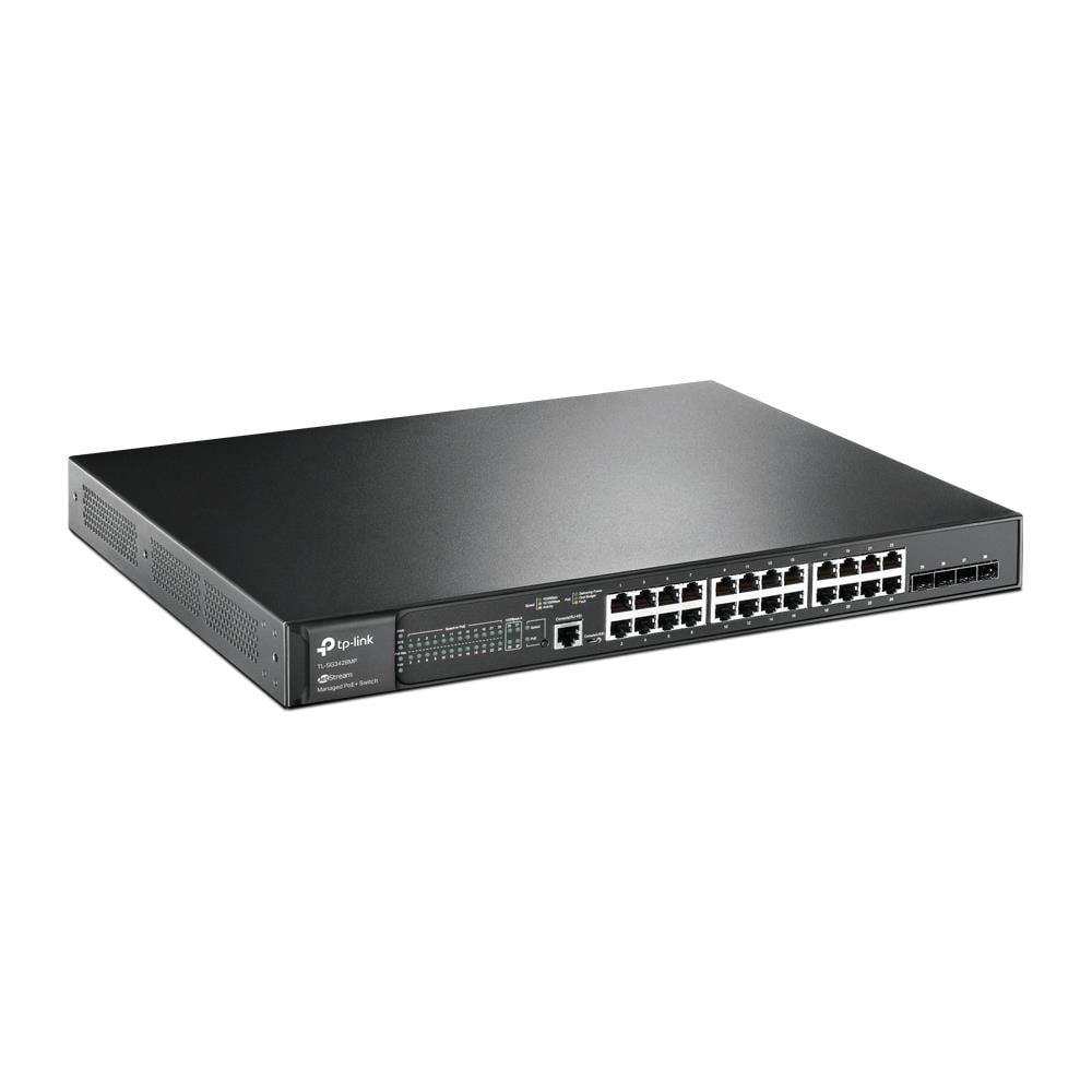 TP-LINK TL-SG3428MP 28 PORT GIGIBAIT 4 PORT GIGABIT L2 YÖNETİLEBİLİR SWITCH