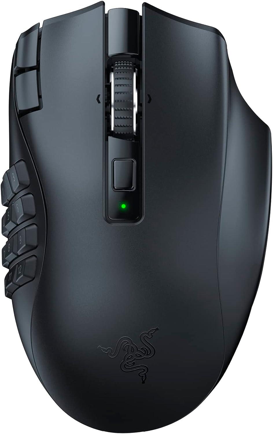 Razer Naga V2 HyperSpeed - Ergonomik Kablosuz MMO Gaming Mouse