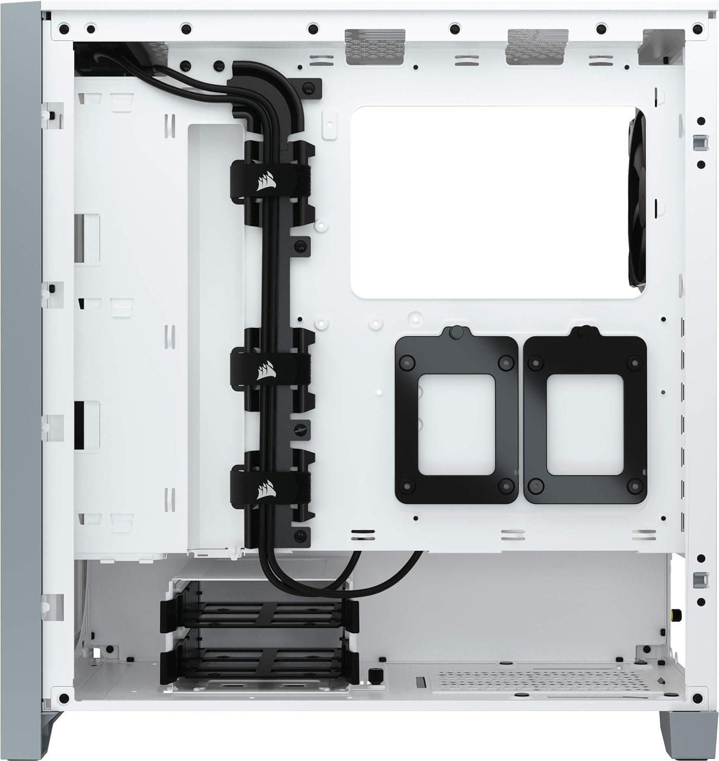 Corsair BKC-1201 4000D Airflow Tempered Glass Mid-Tower Bilgisayar Kasa Beyaz CC-9011201-WW 