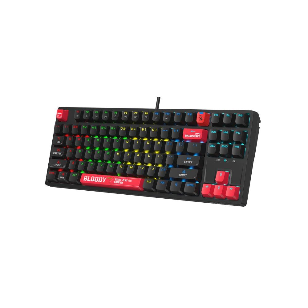 Bloody S87 Mekanik Switch'li RGB TKL Klavye