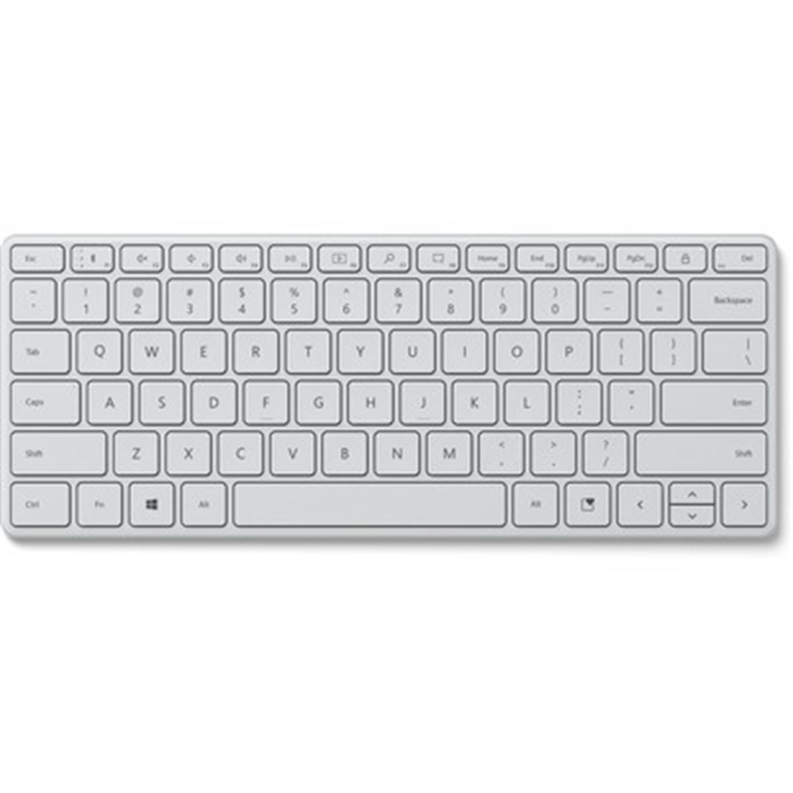 Microsoft Designer Bluetooth Klavye Buz Gri 21y-00042