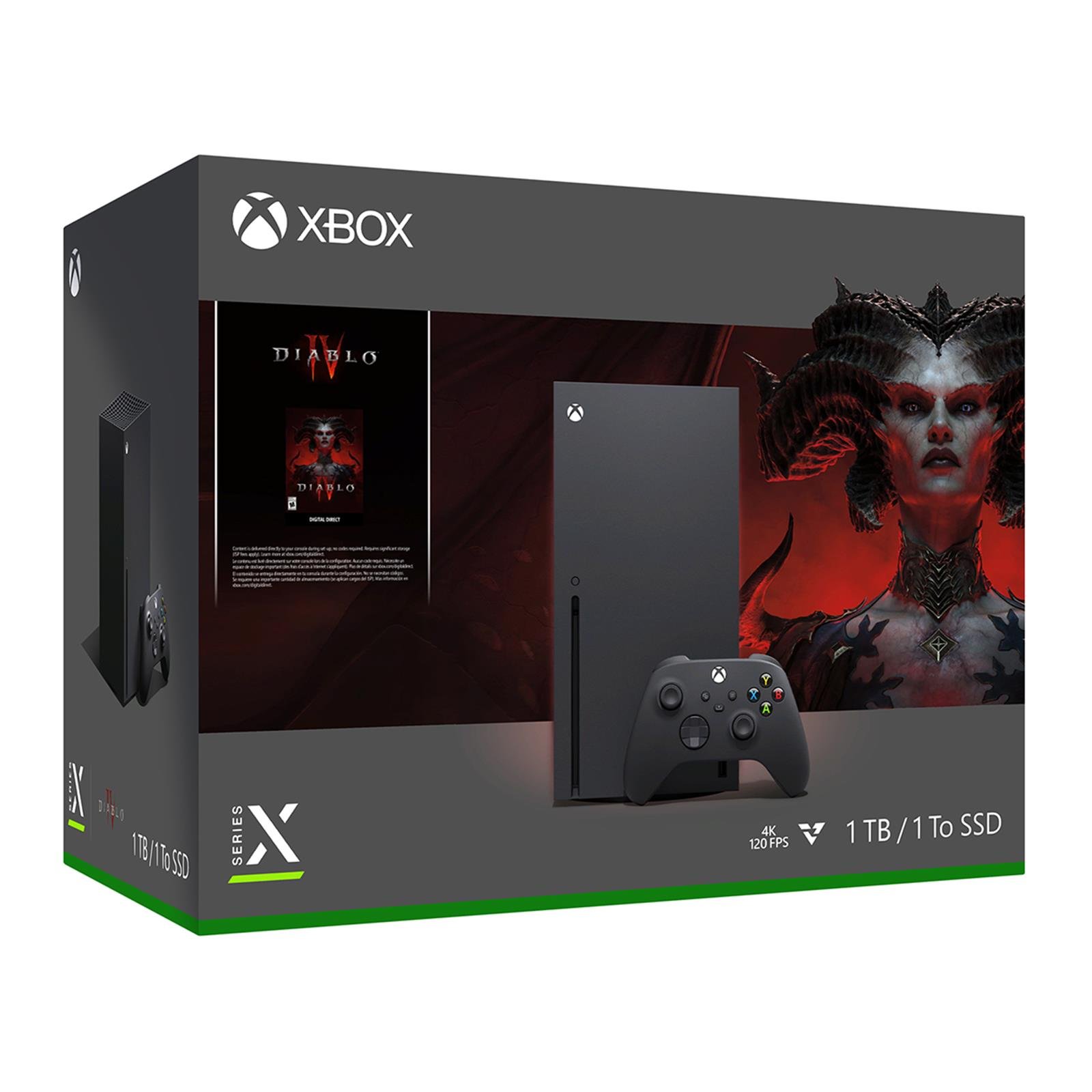 Microsoft XBOX Series X 1 TB SSD Diablo IV Premium Edition - (RRT-00037)