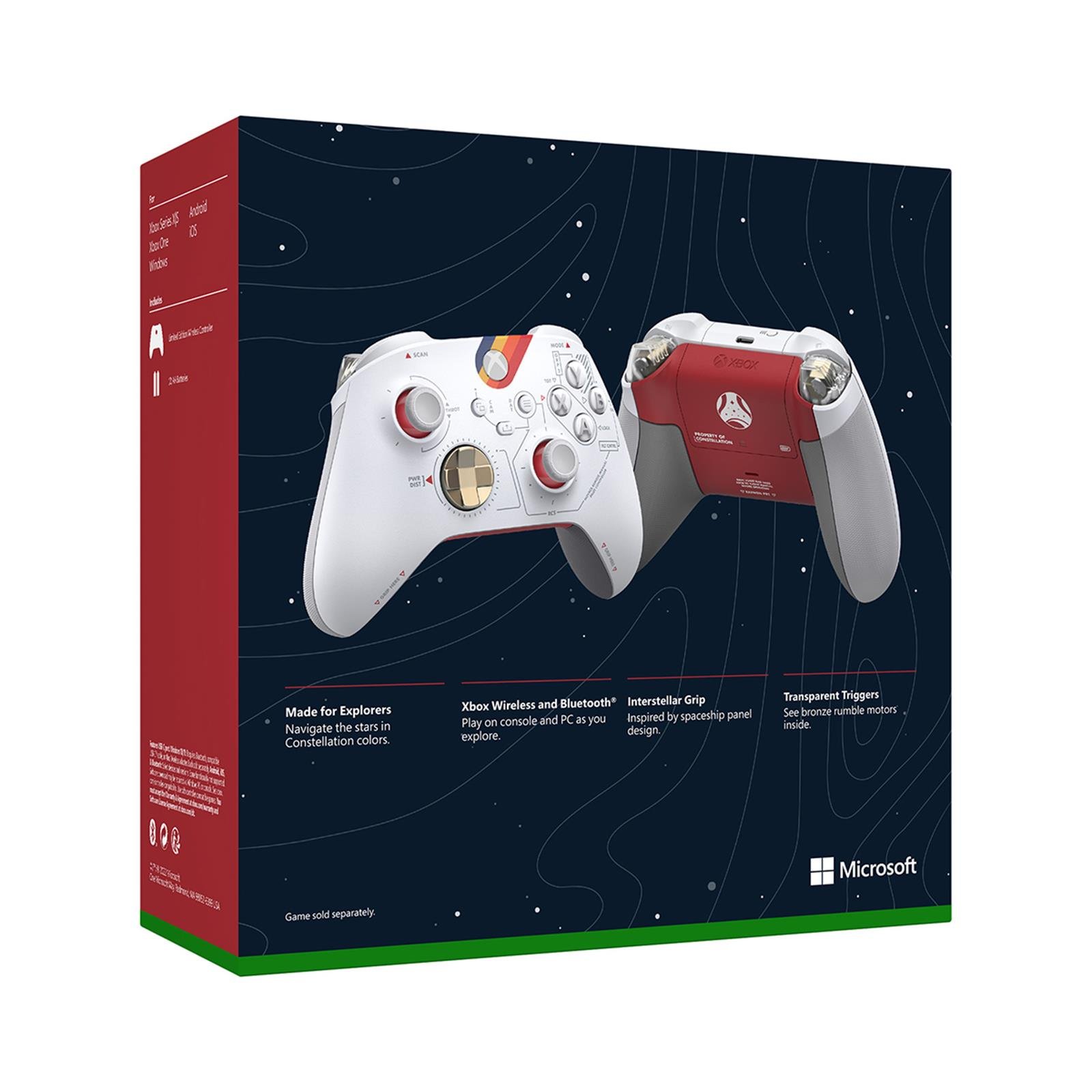Microsoft XBOX Wireless Controller - Starfield Limited Edition (QAU-00108)