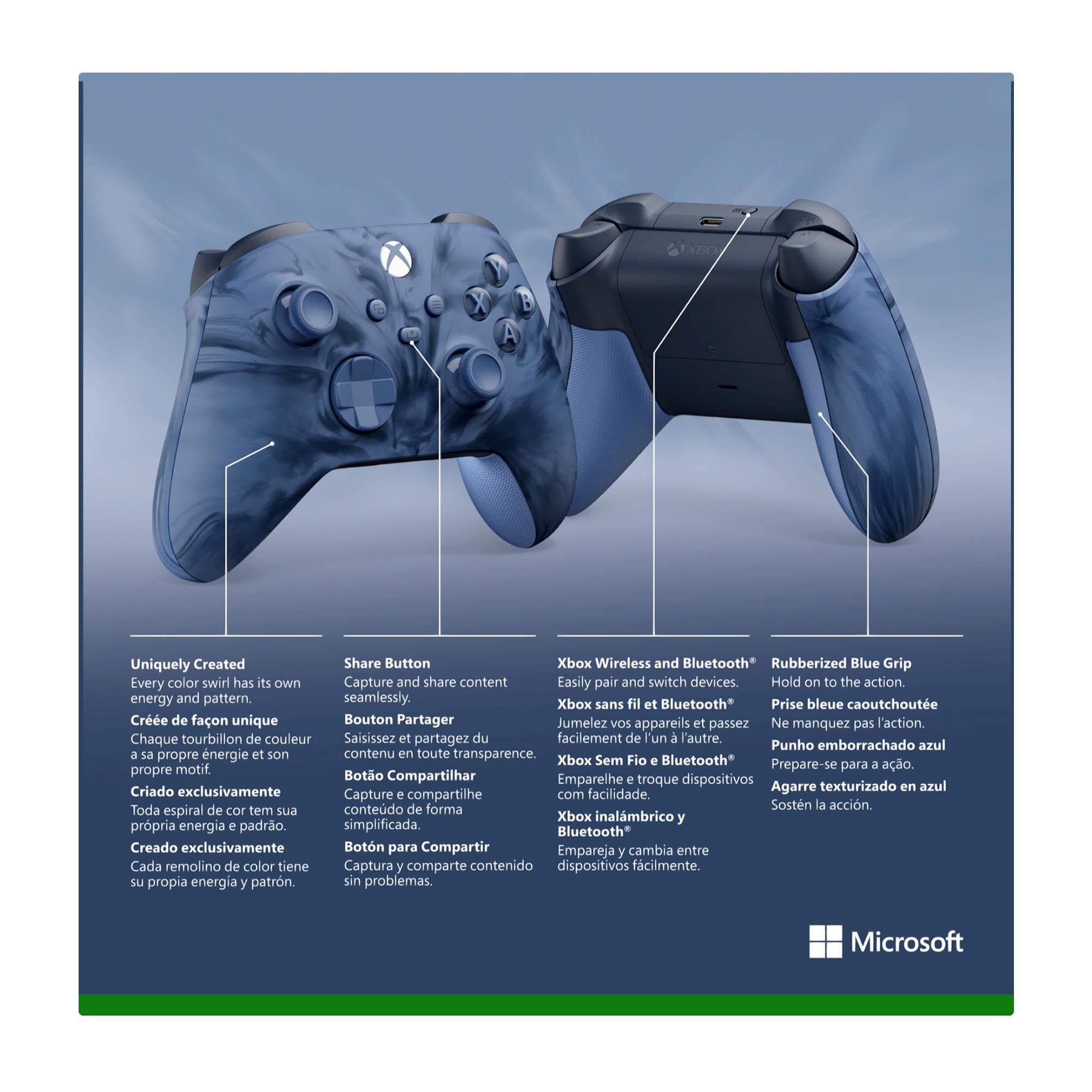 Microsoft XBOX Wireless Controller - Stormcloud Vapor Special Edition (QAU-00130)