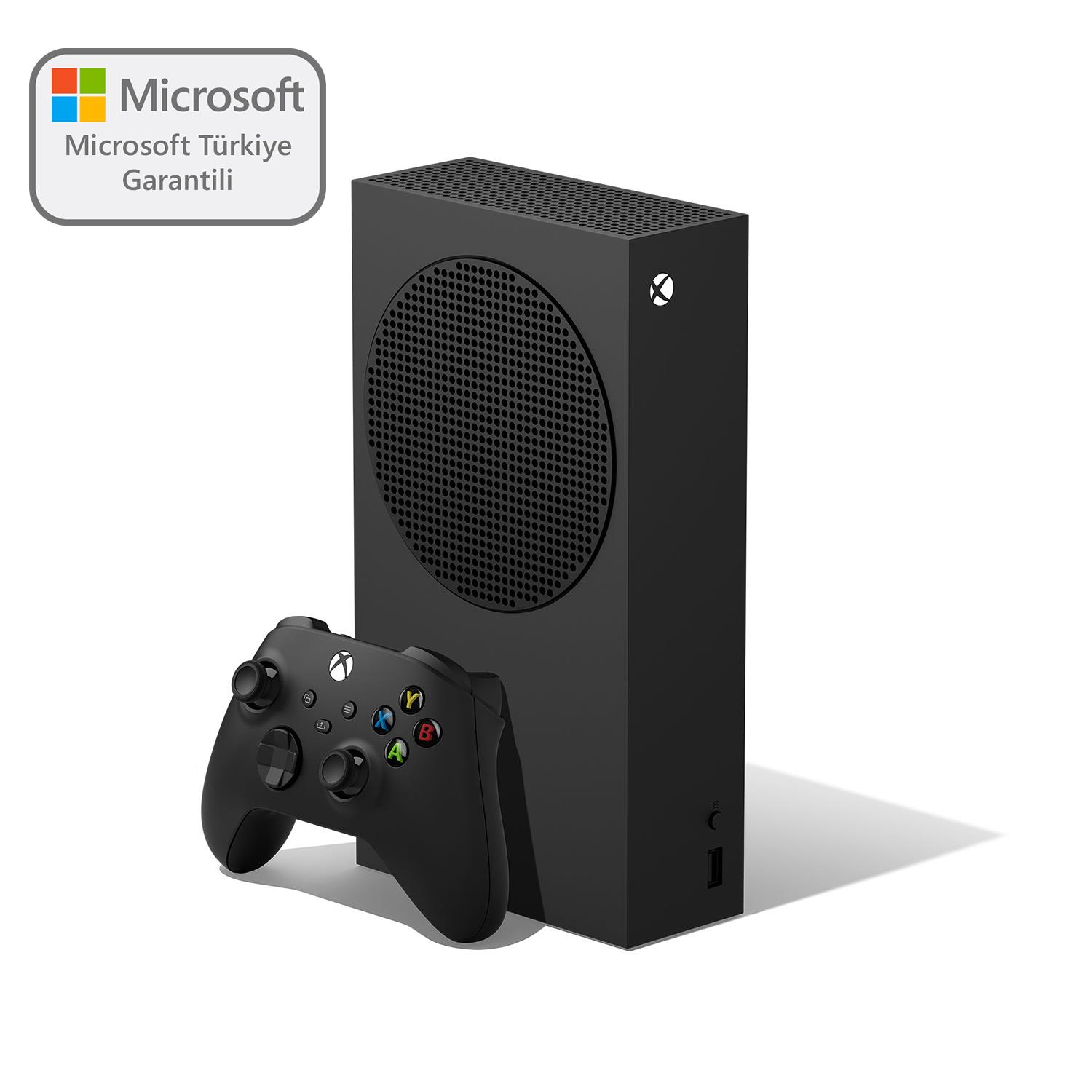 Microsoft XXU-00010 Xbox Series S 1TB SSD Oyun Konsolu Siyah 3 Ay Gamepass ( Microsoft Türkiye Garantili )