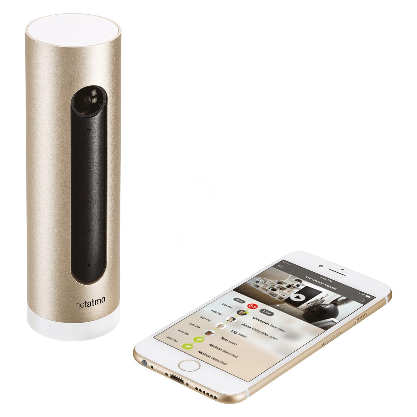 NETATMO Akıllı İç Mekan Güvenlik Kamerası NSC01-EU + Kapı Pencere Sensörü DTG-EC