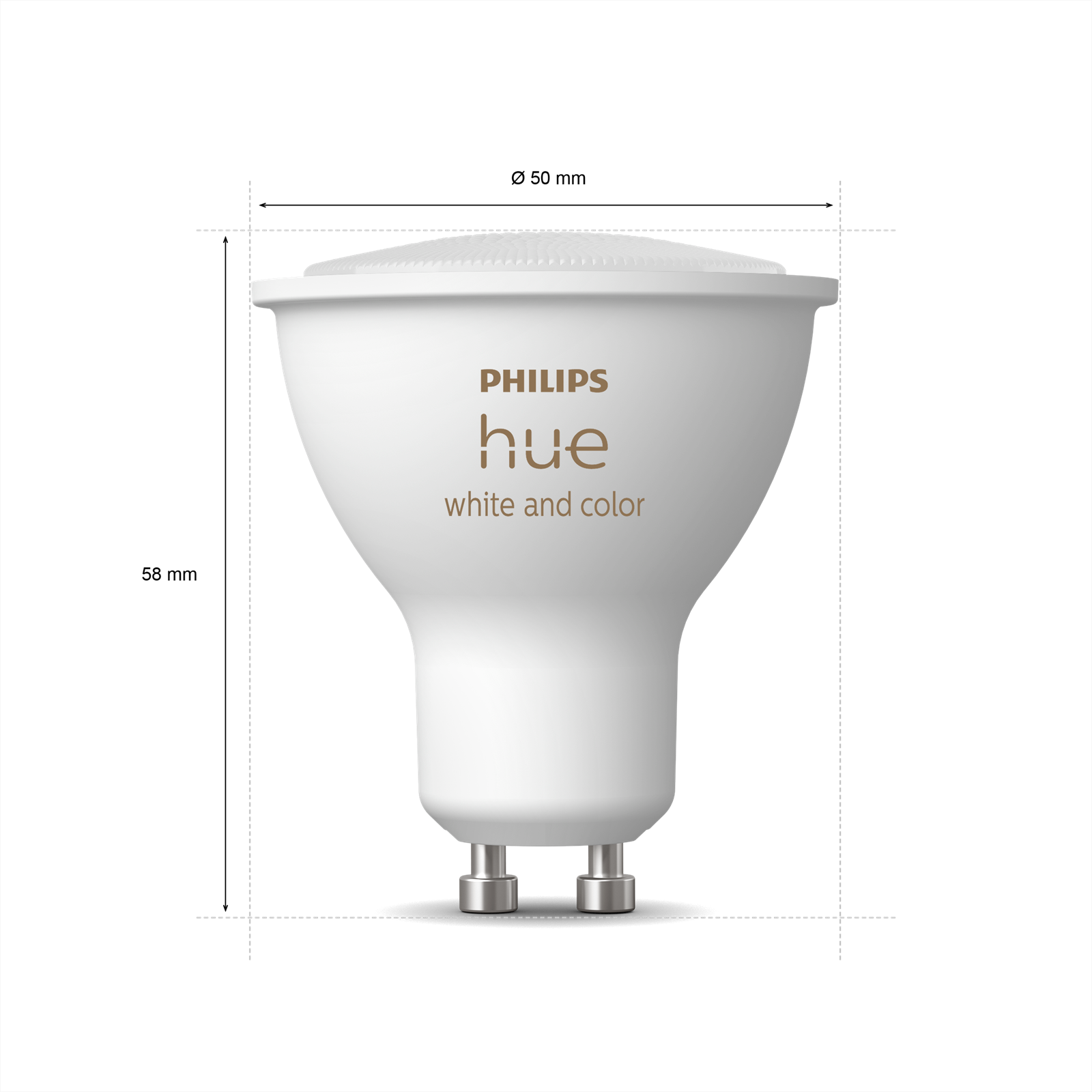 Philips 4.3w Renkli Akl. Bşl. Seti 3lü Akl. Butonlu Gu10 Bt. - 929001953116