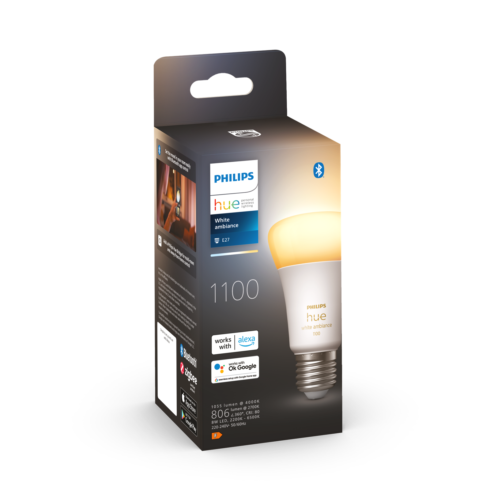 Philips 75w Beyaz Ambiyans Akıllı Ampul E27 Bluetooth - 929002468401