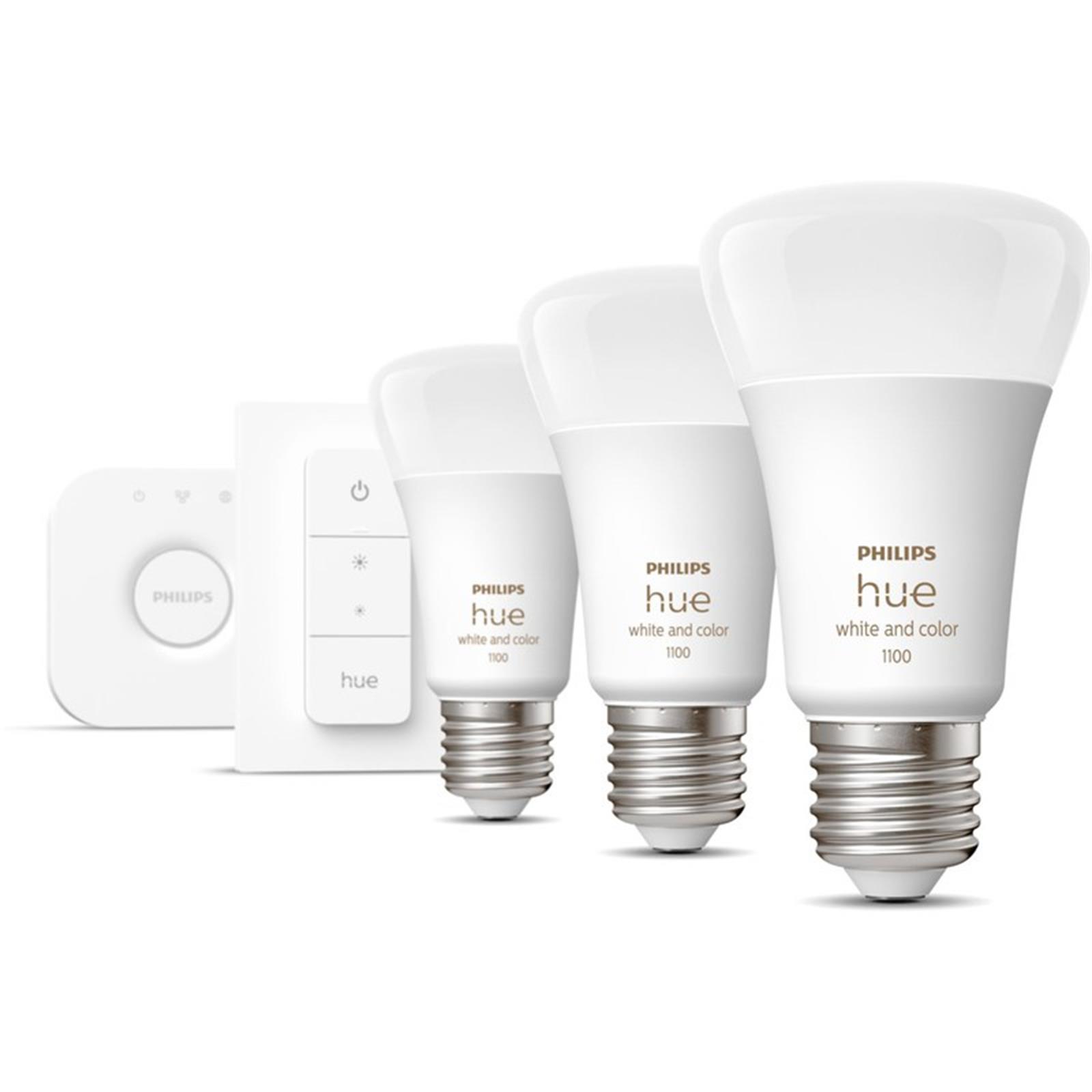 Philips 9-75w Renkli Akıllı Bşl. Seti 3lü Kum. E27 Bt Özellikli - 929002468