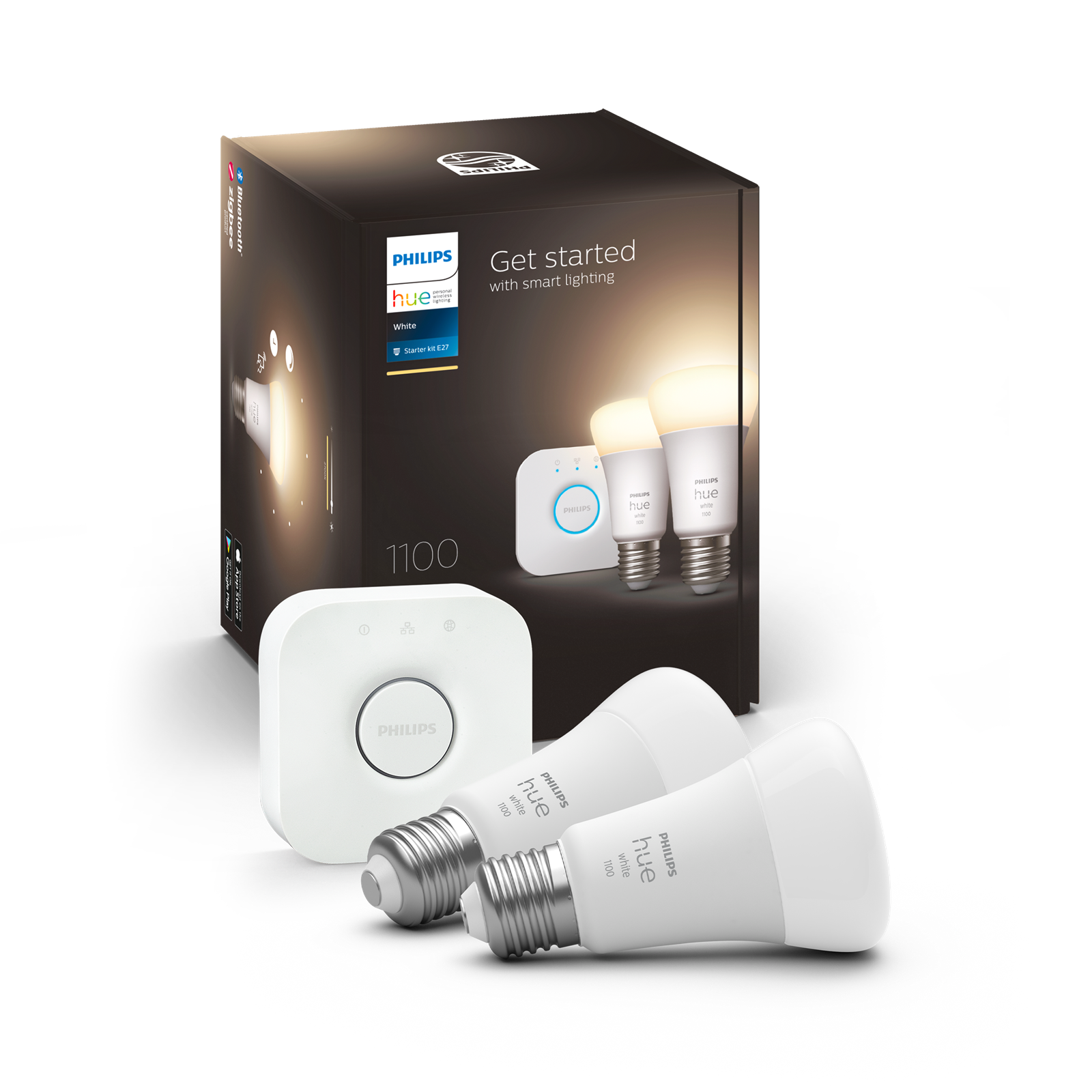 Philips 9.5-75w Beyaz Akıllı Bşl. Seti 2li E27 Bt Özellikli - 929002469201