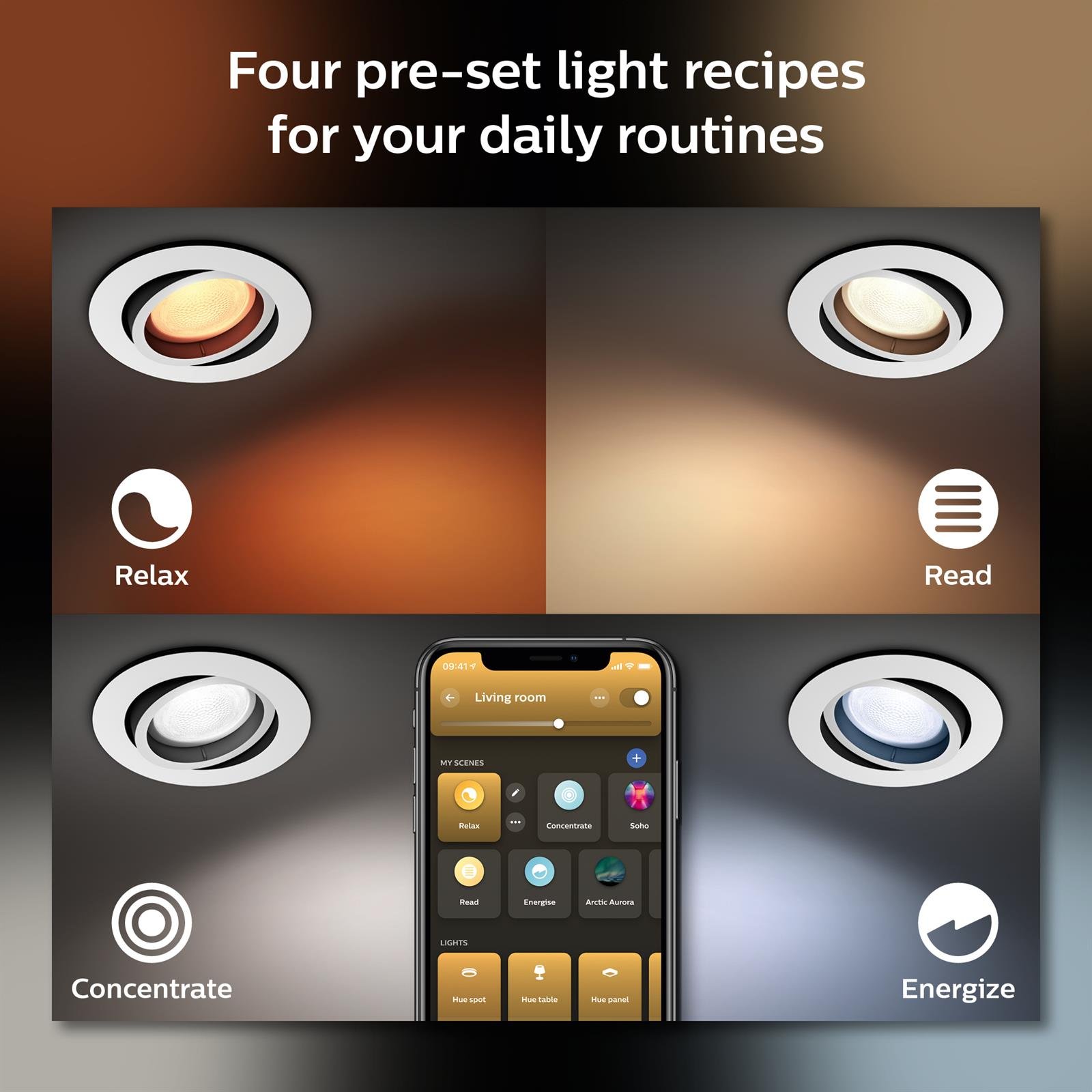 Philips Centura Gömme Spot Işığı - 929003047401