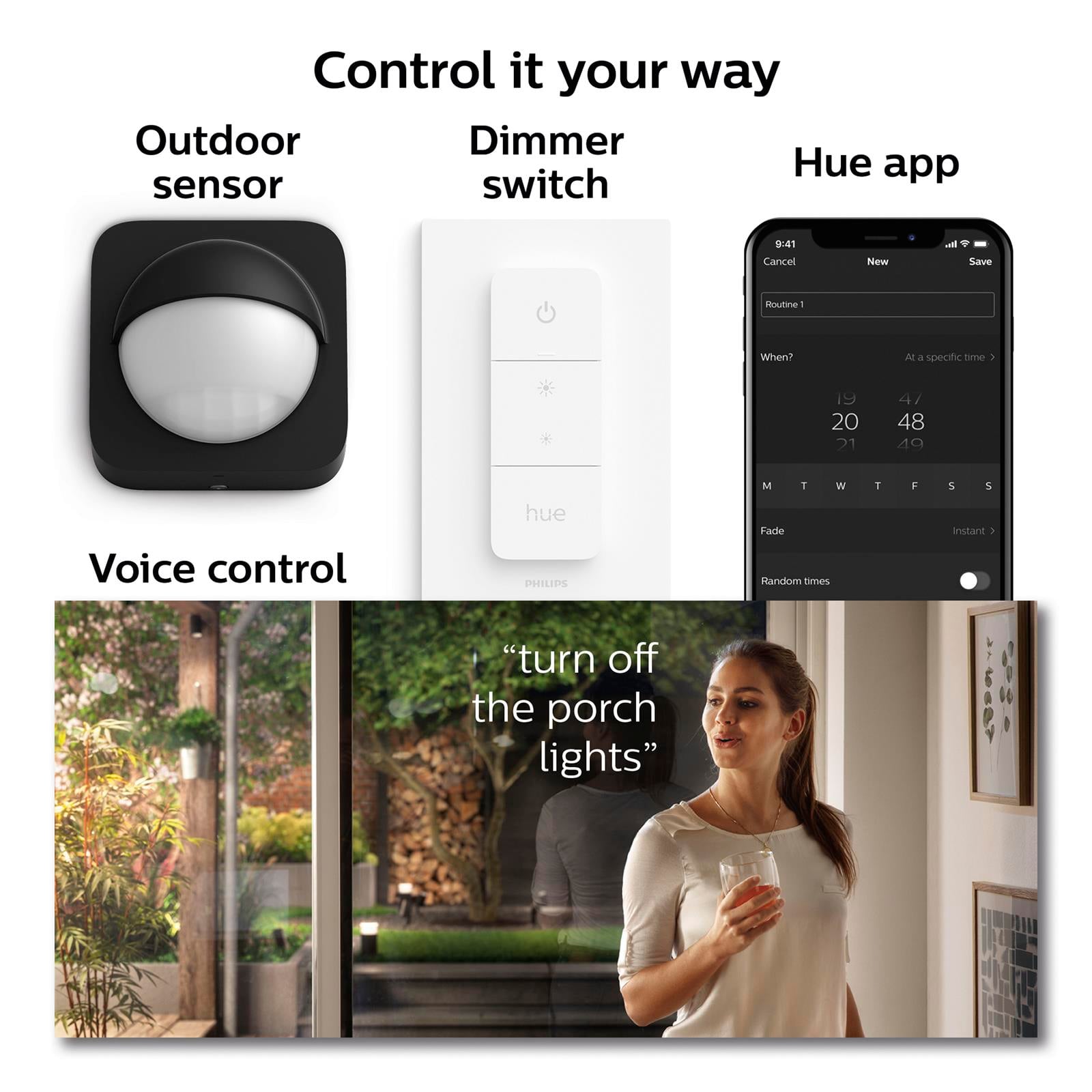 Philips Econic Bahçe Duvar Lambası - 915005732301