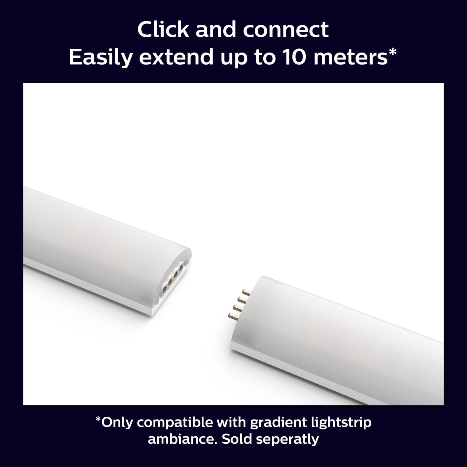 Philips Gradient Led Şerit Uzatma 1m ? Adaptör Dahil Değildir - 929002995001