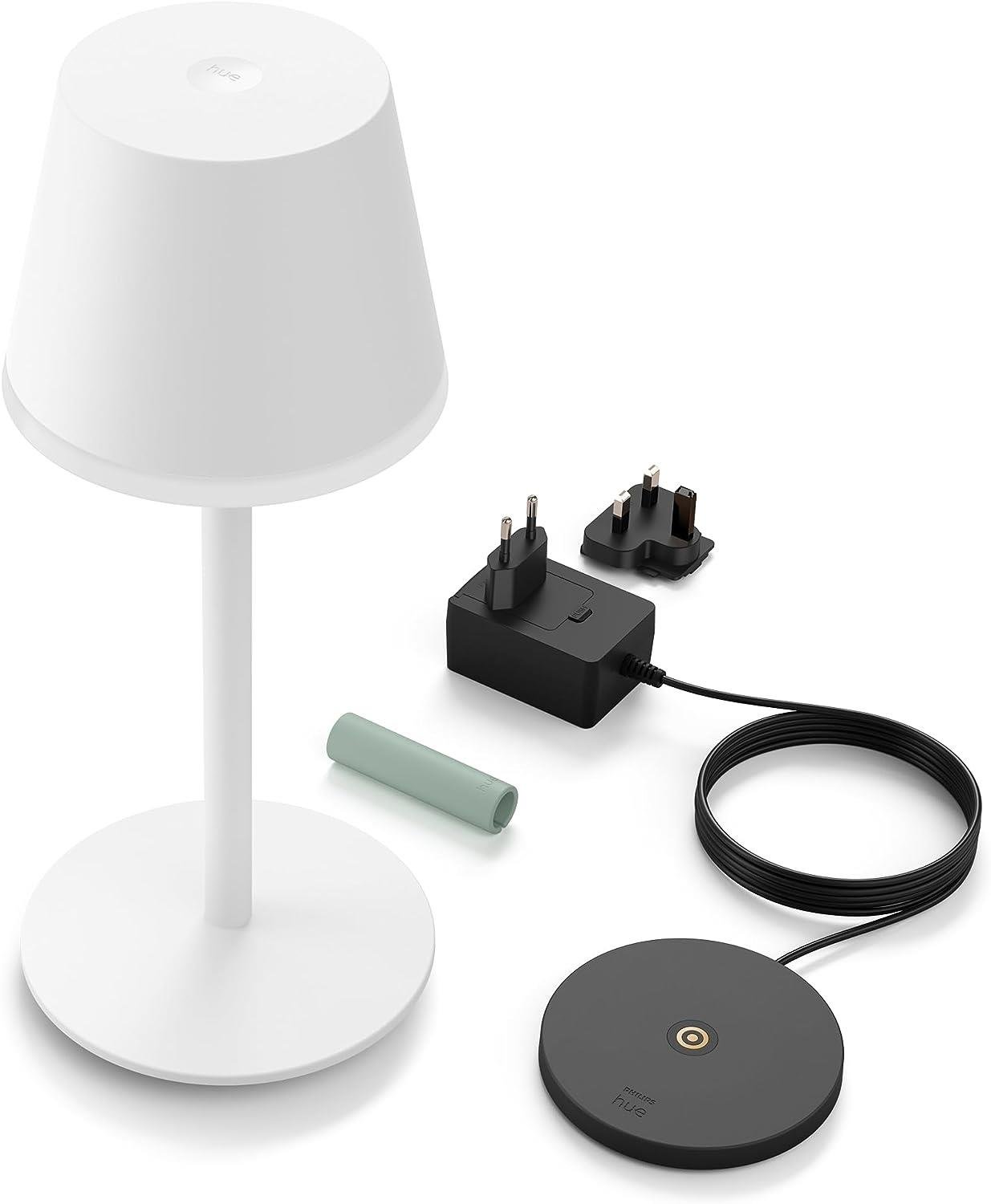 Philips Hue GO Belle Taşınabilir Masa Lambası Beyaz - 929003128401