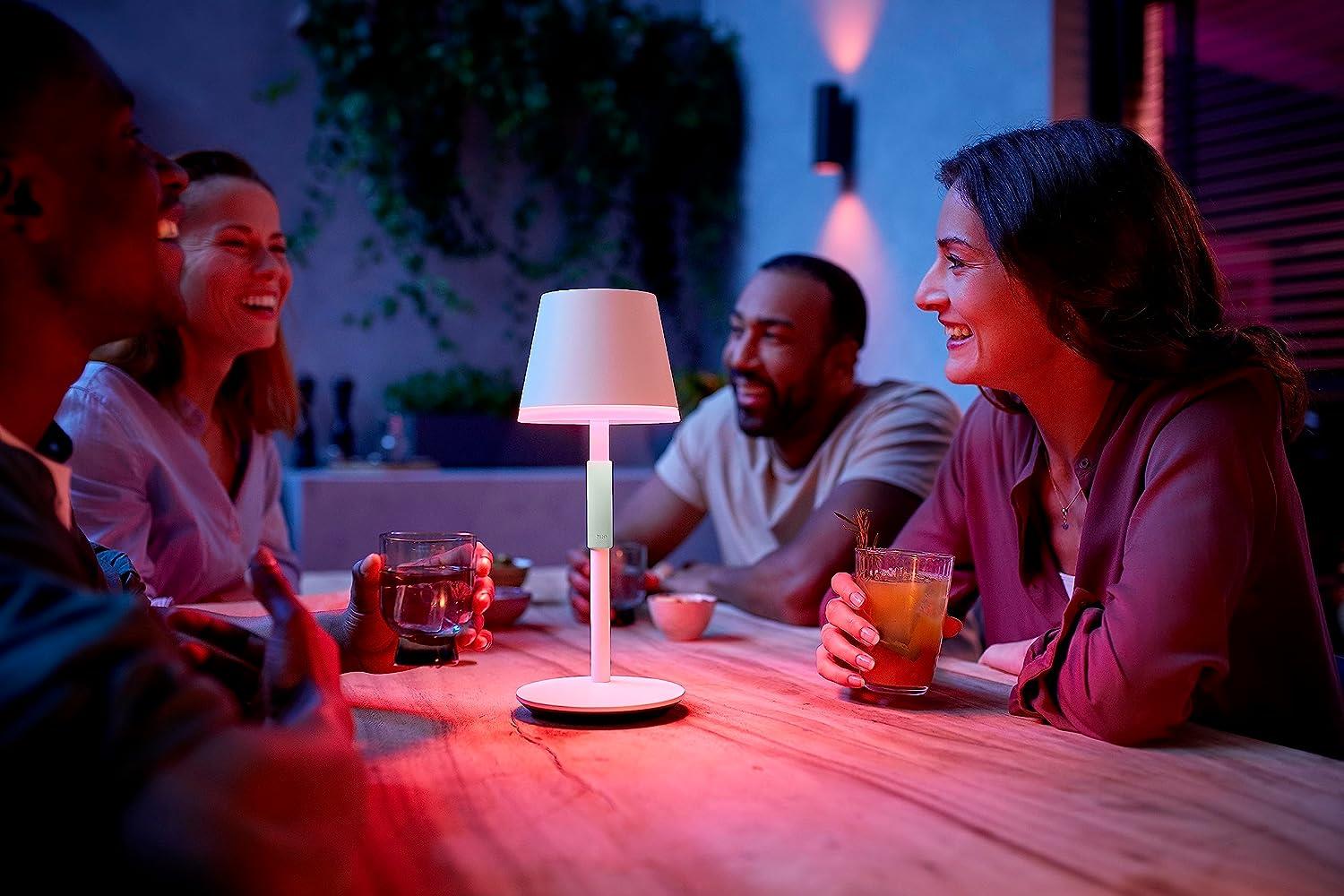 Philips Hue GO Belle Taşınabilir Masa Lambası Beyaz - 929003128401