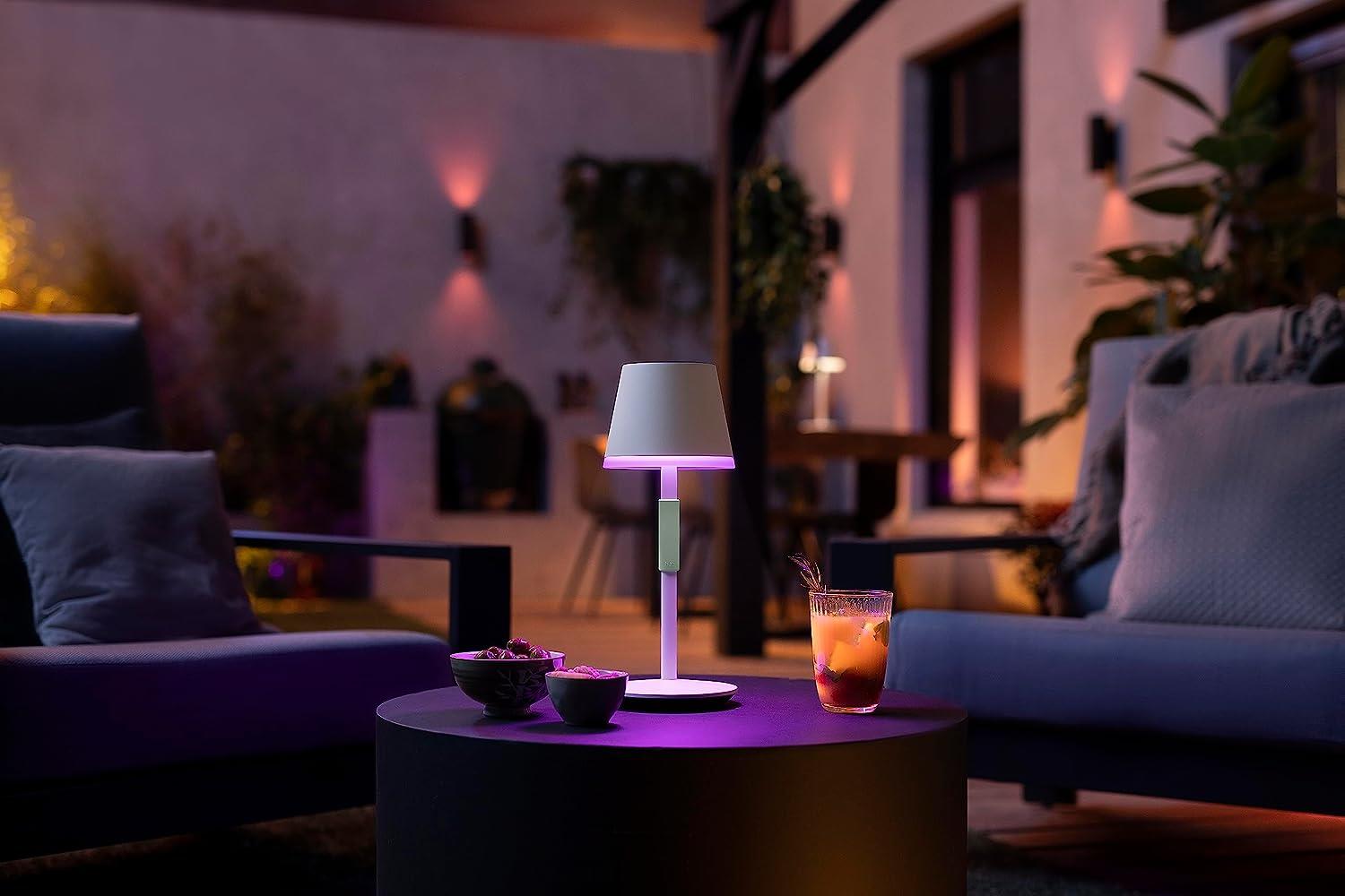 Philips Hue GO Belle Taşınabilir Masa Lambası Beyaz - 929003128401