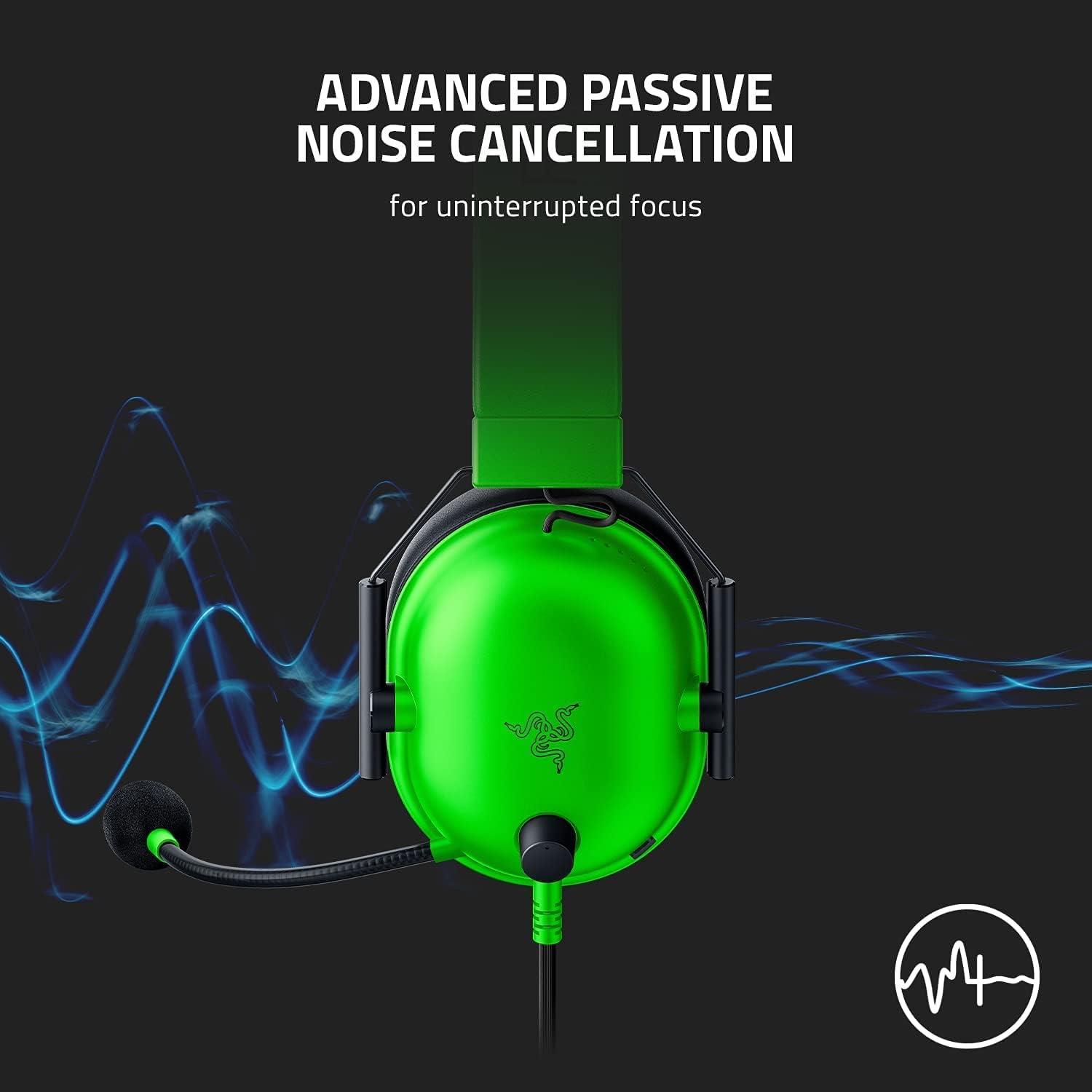 Razer BlackShark V2 X - Premium Espor Oyuncu Kulaklığı - Yeşil