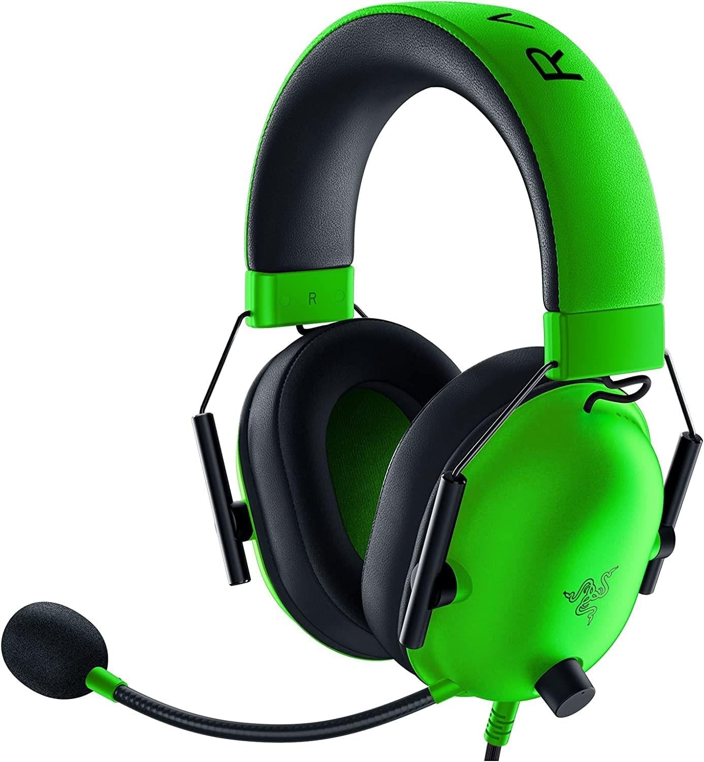 Razer BlackShark V2 X - Premium Espor Oyuncu Kulaklığı - Yeşil