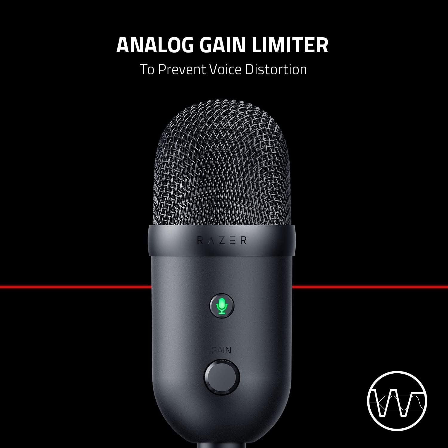 Razer Seiren V2 X Siyah Yayıncı Mikrofonu (RZ19-04050100-R3M1)