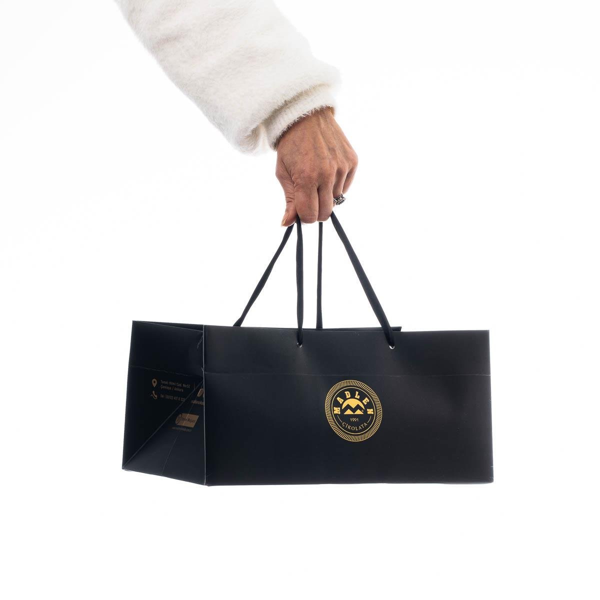Madlen Altın At Cam Kutu Luxury Hediyelik Çikolata 380 gr