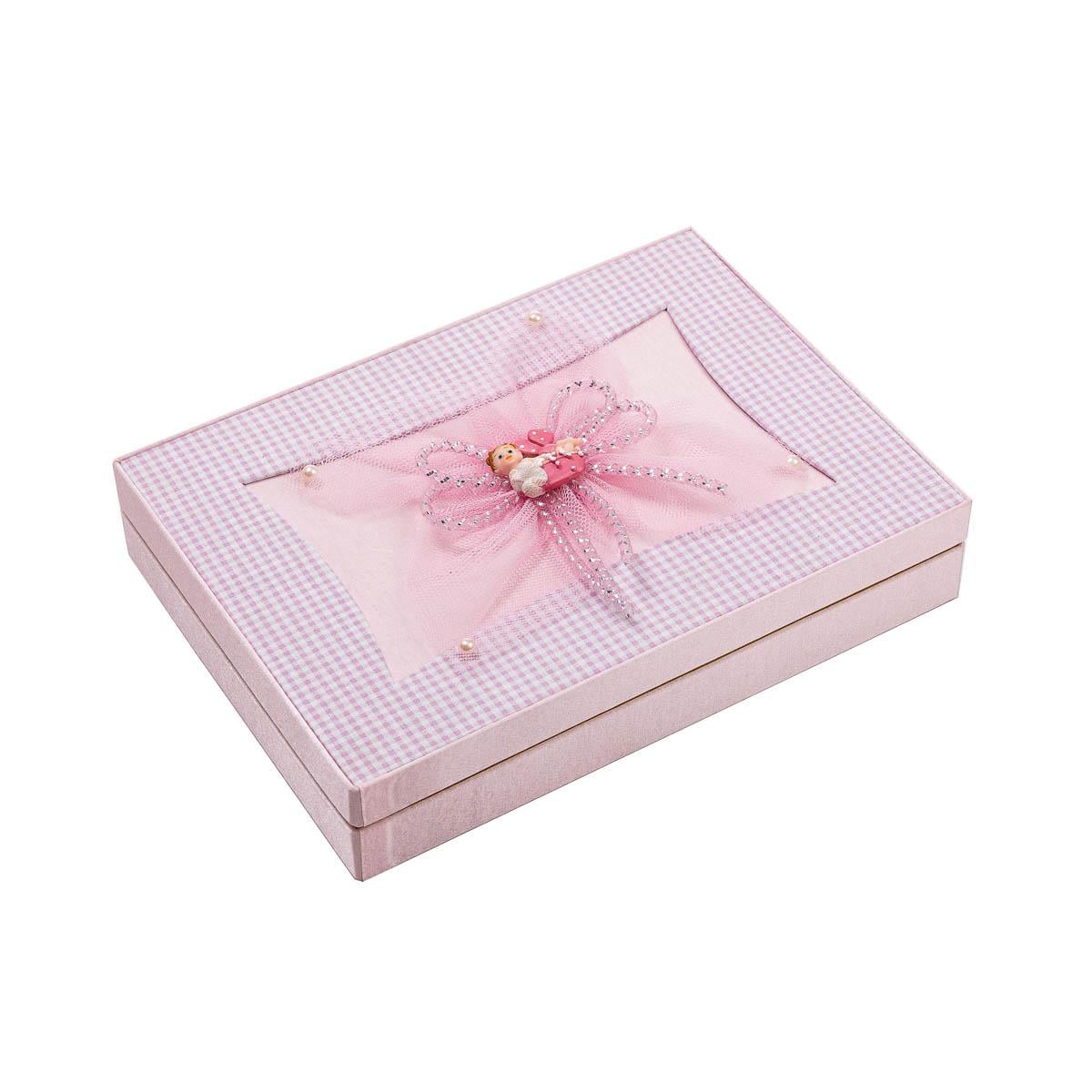 Madlen Pembe Bebek Sargılı Çikolata Orta Boy
