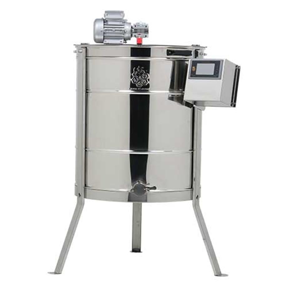 4 Çerçeveli Yatarlı Bal Süzme Makinesi Tam Otomatik AISI 304