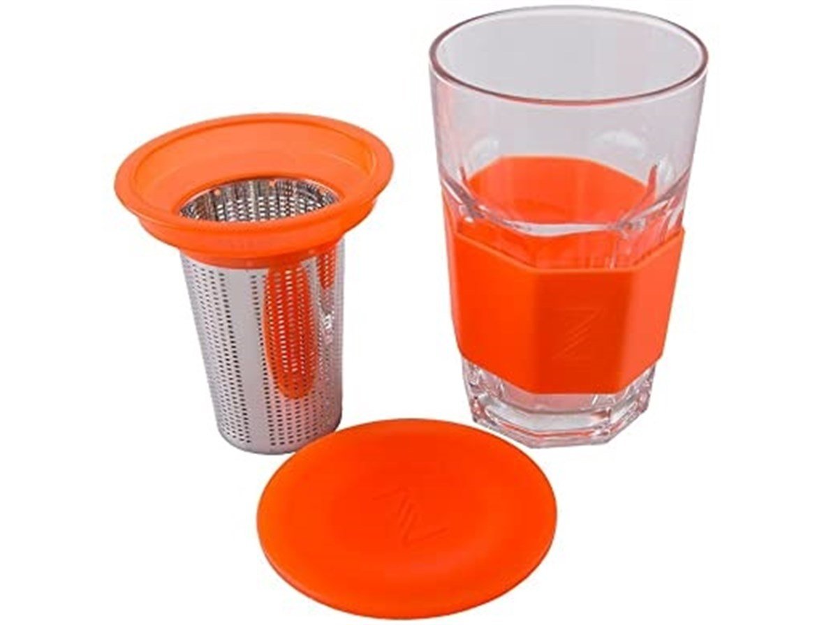 PAŞABAHÇE ZEST GLASS DEMLİK TURUNCU 