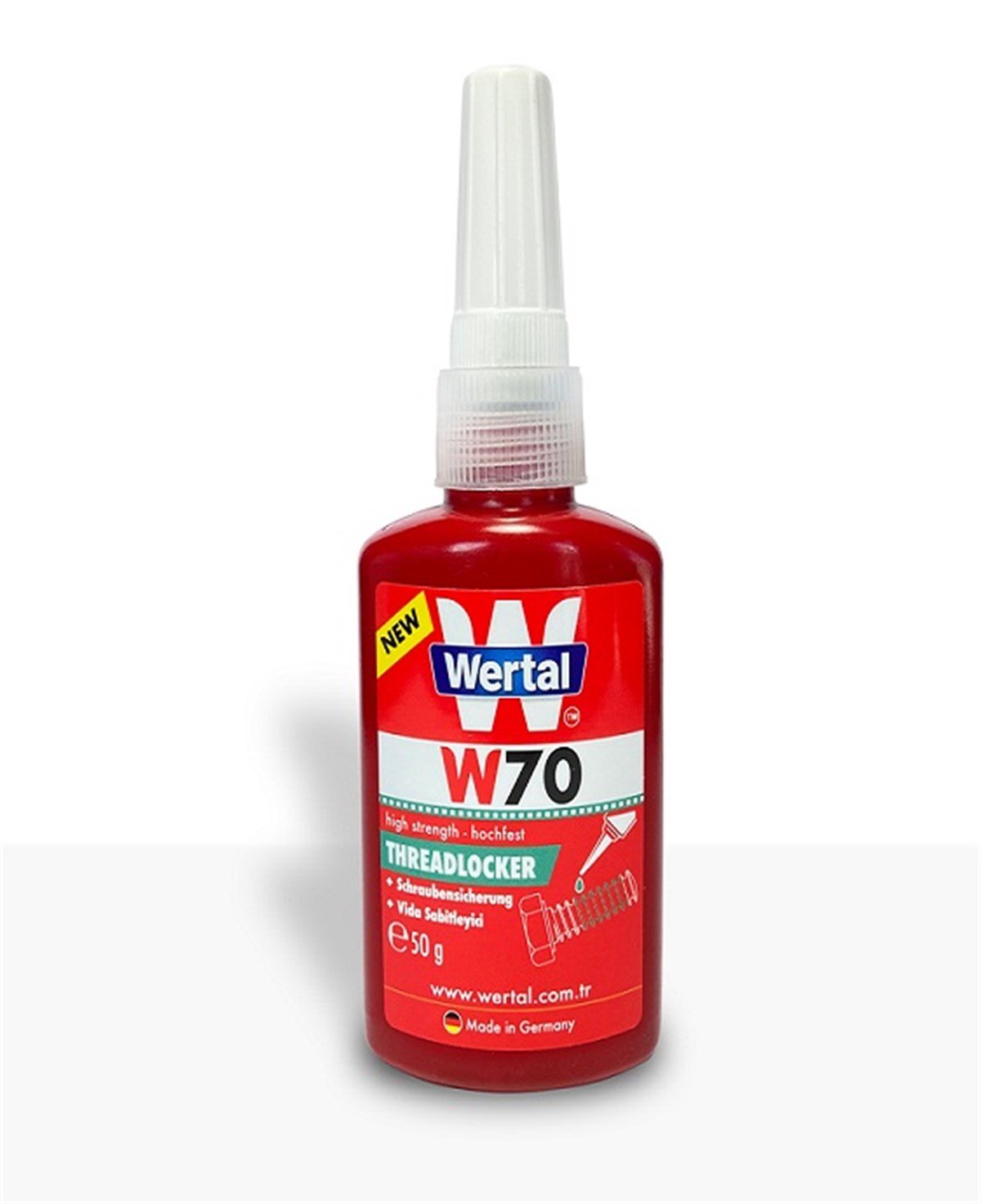 WERTAL VİDA SABİTLEYİCİ YÜKSEK MUKAVEMET 50 G