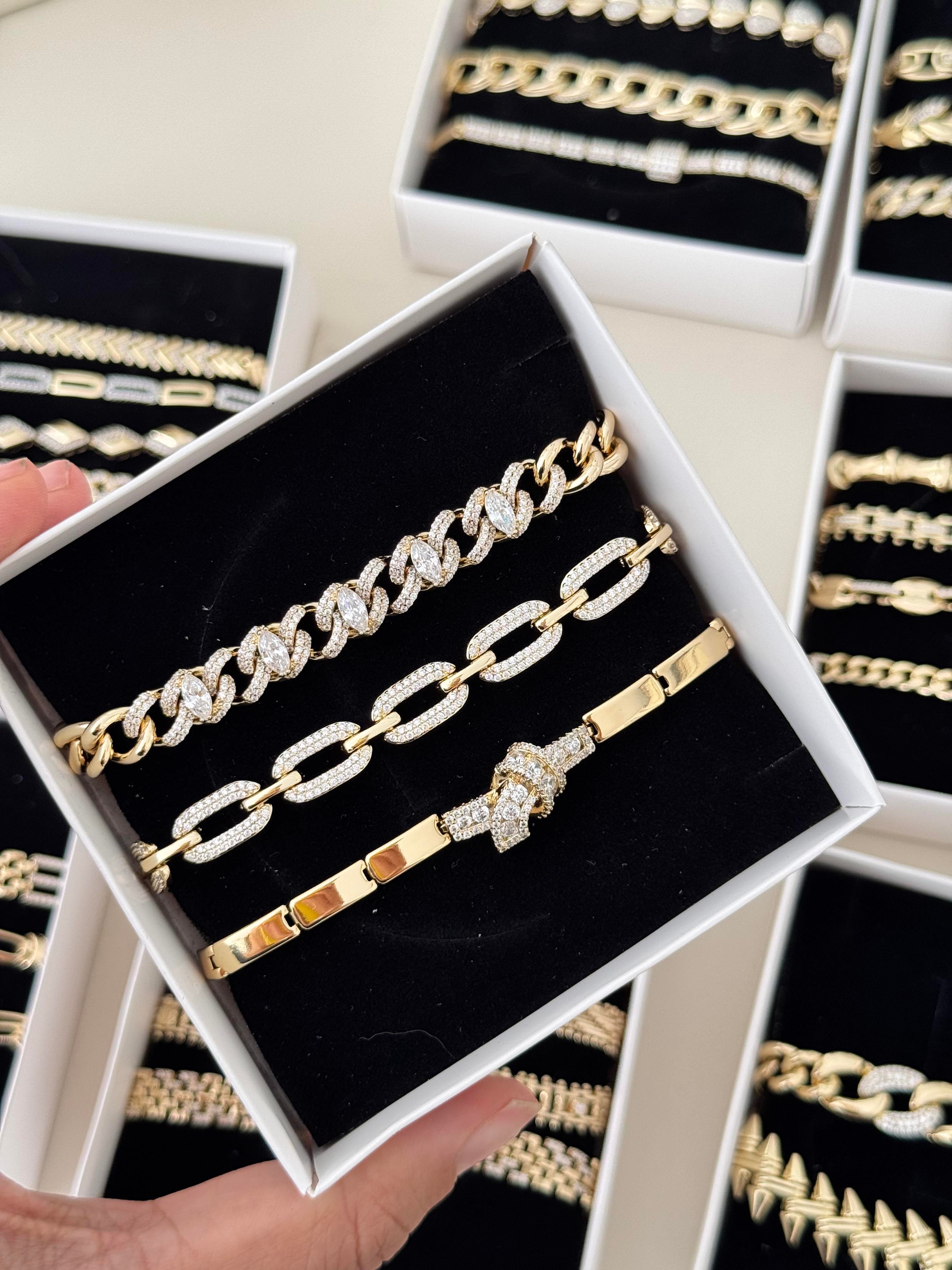 14k Özel Seri Bileklik Seti 