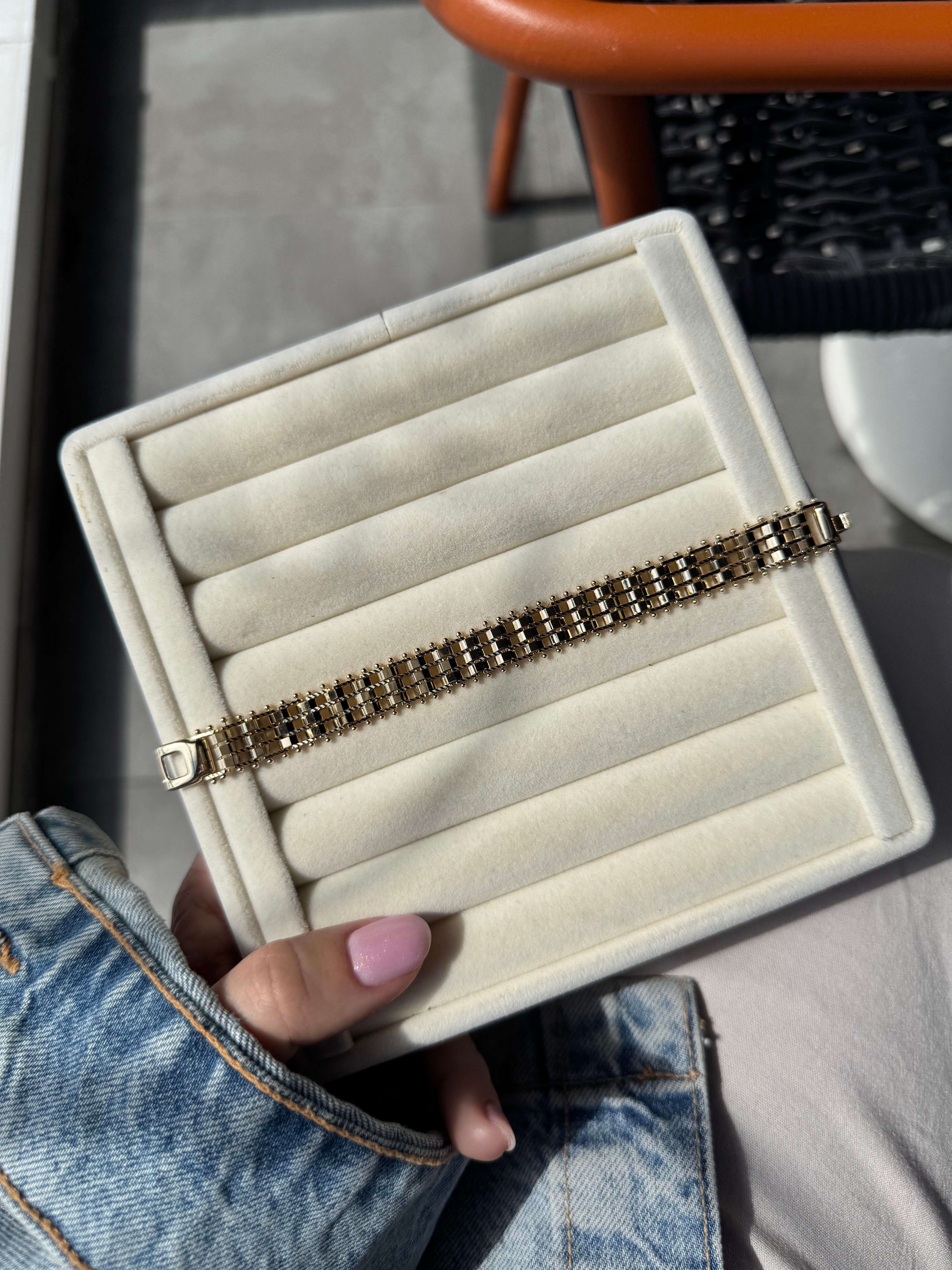 14k Özel seri vip Bileklik 105