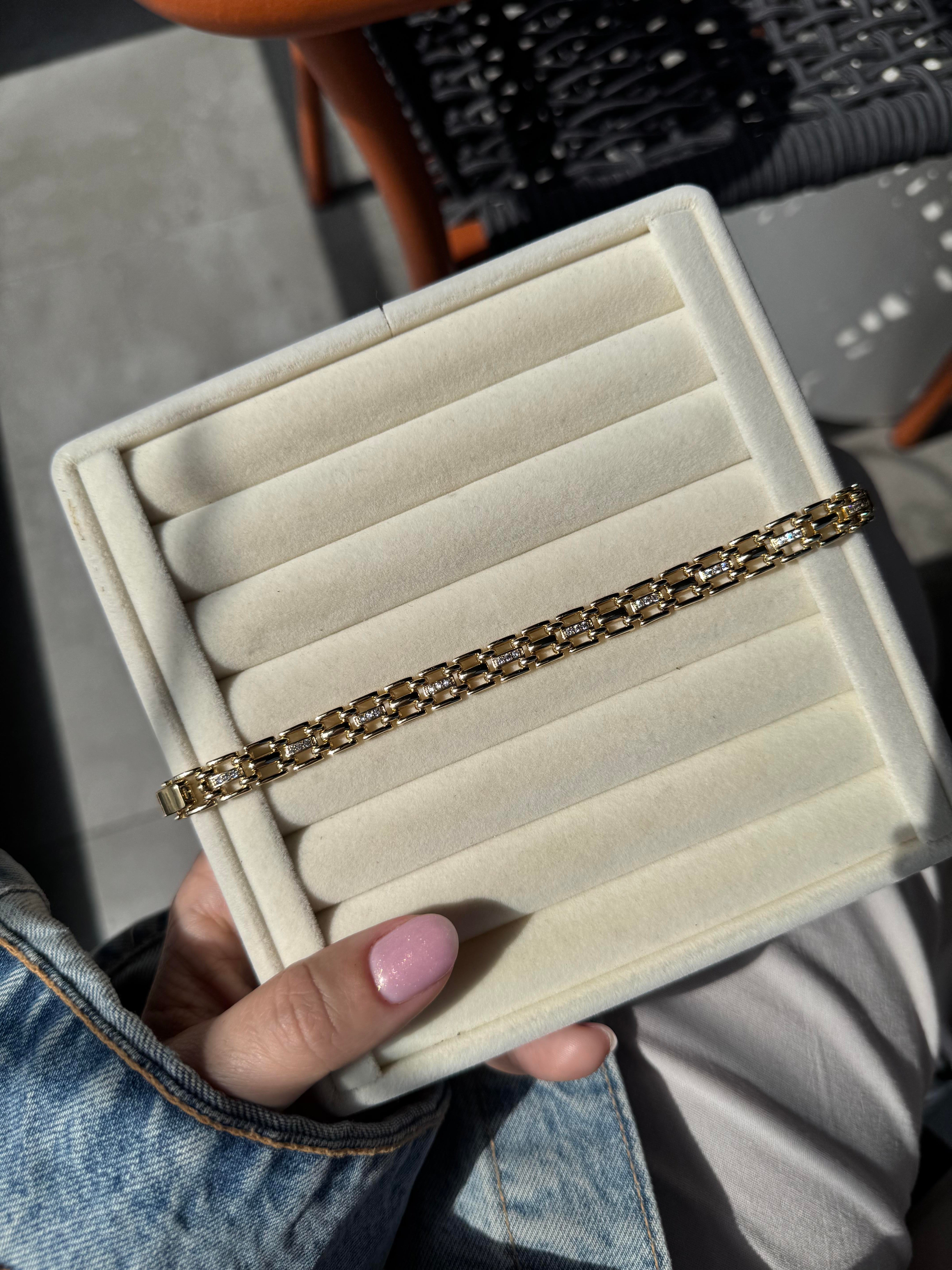 14k Özel seri vip Bileklik 135