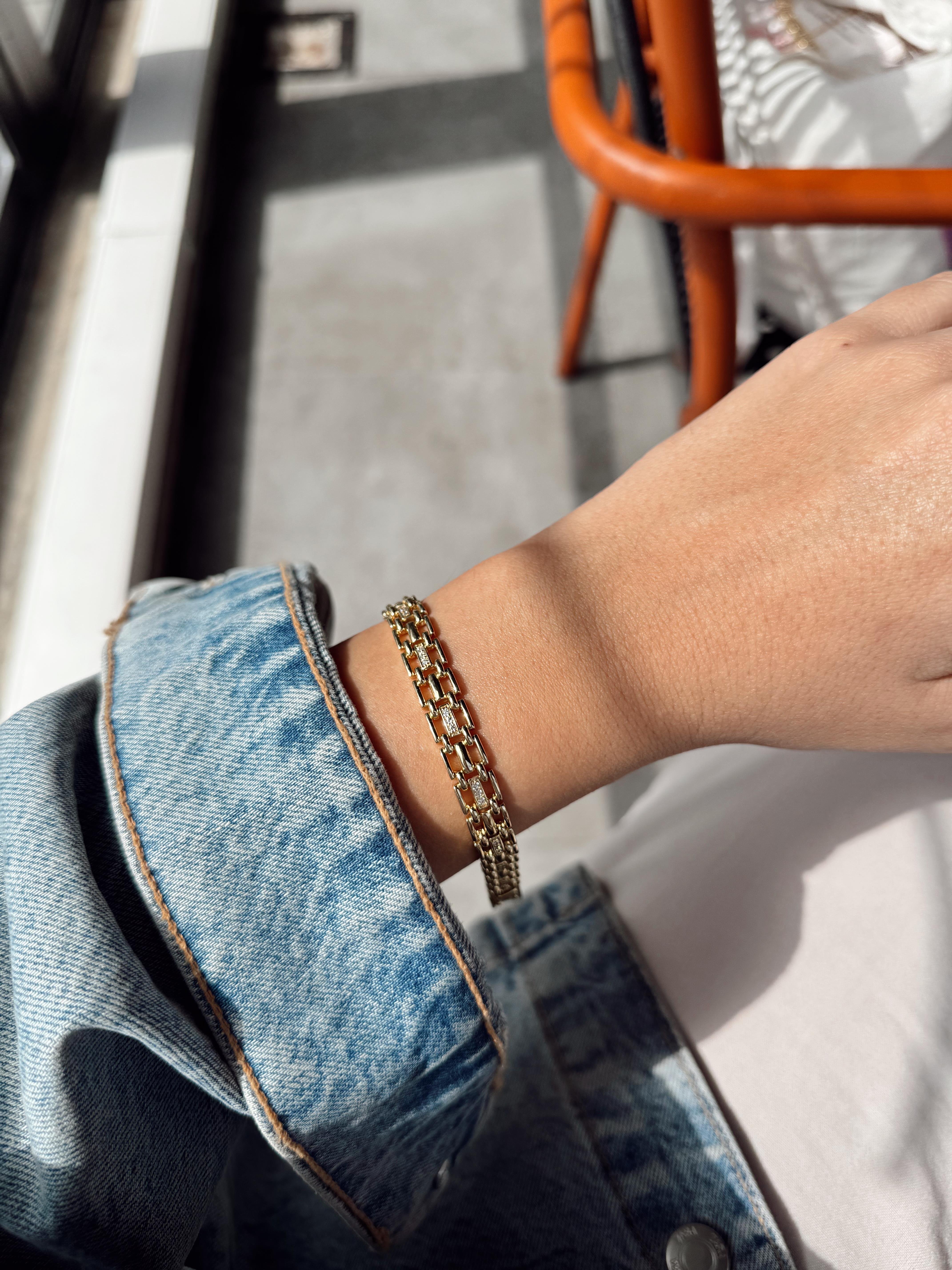 14k Özel seri vip Bileklik 135