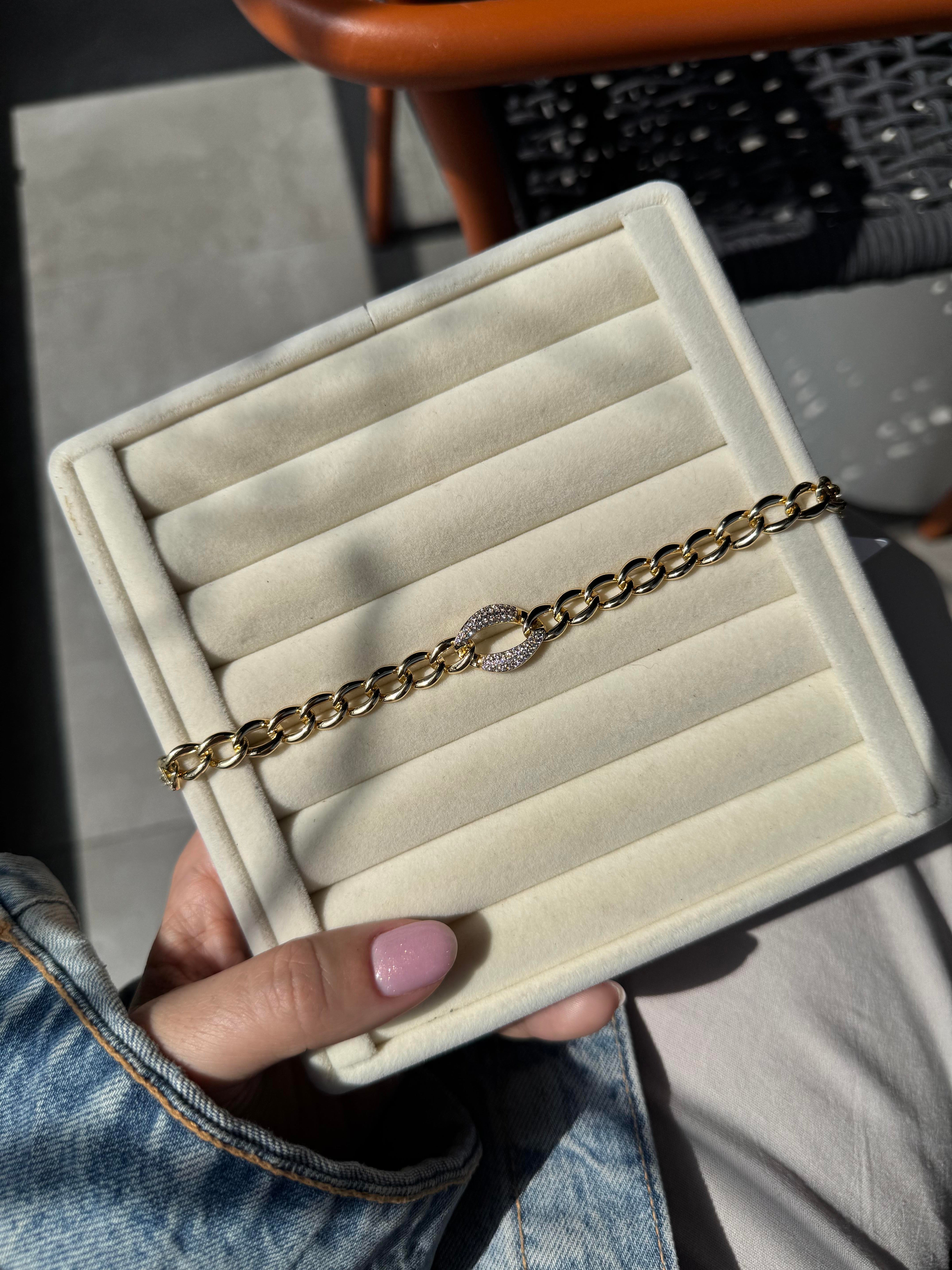 14k Özel seri vip Bileklik 136